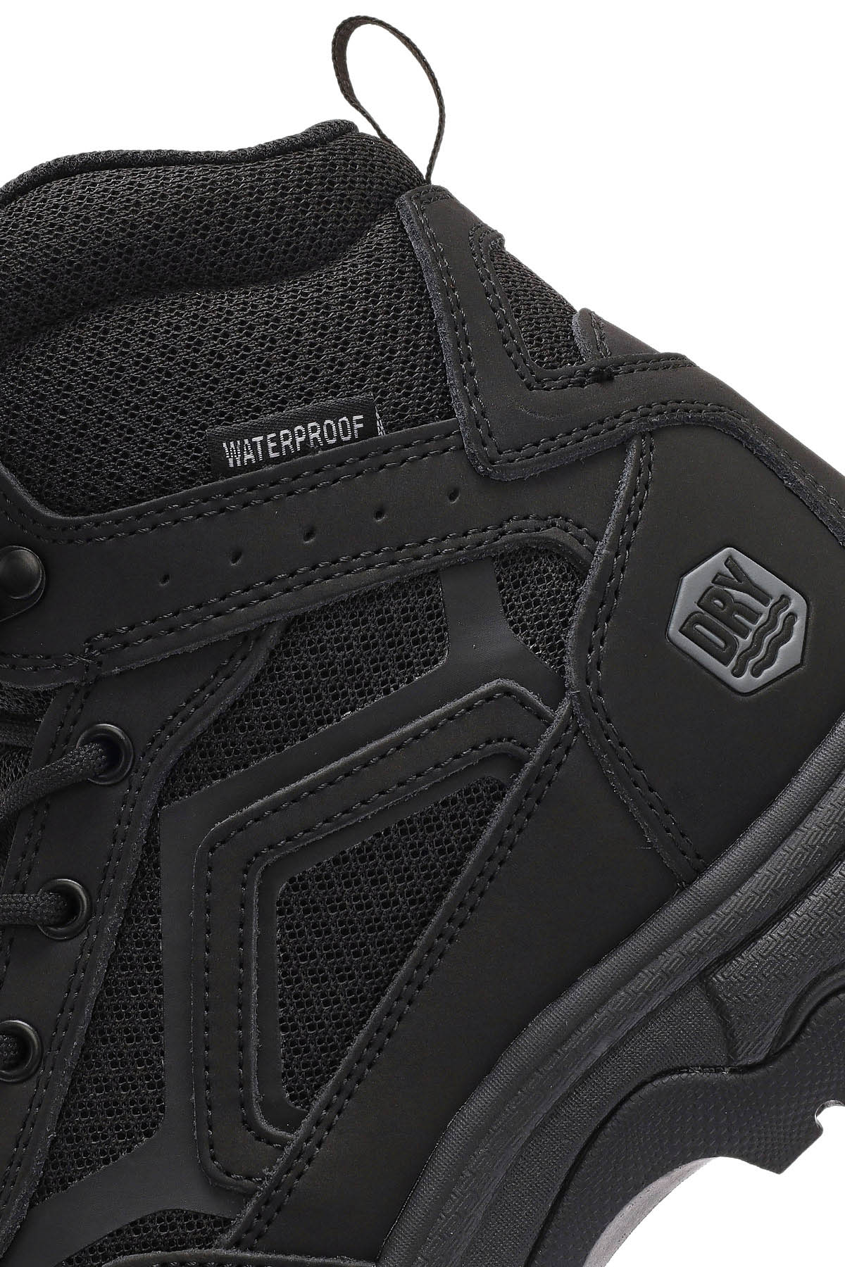 Derimod Dry Erkek Siyah Bağcıklı Waterproof Outdoor Bot - Image 8