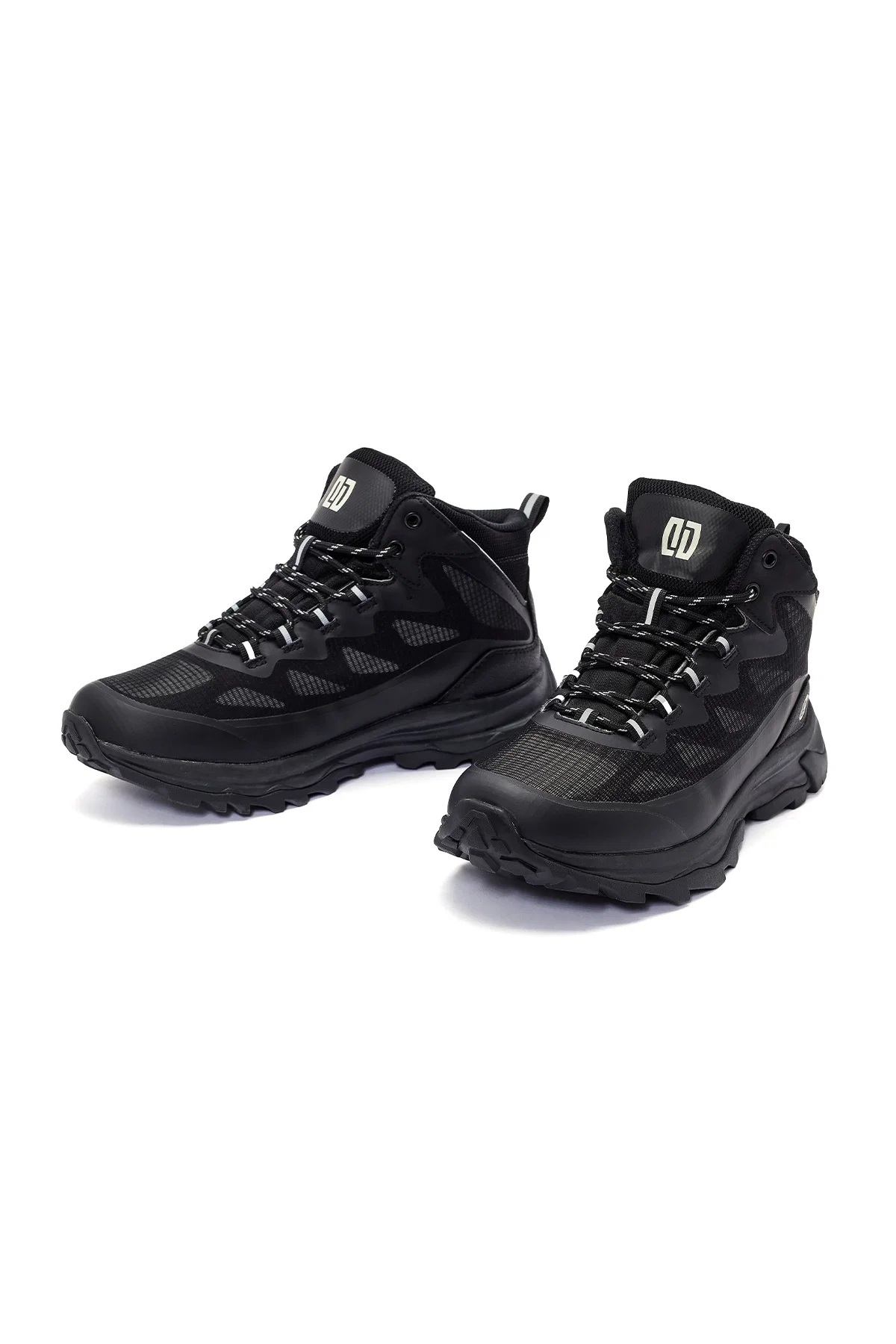 Derimod Dry Erkek Siyah Kalın Tabanlı Bağcıklı Waterproof Outdoor Bot - Image 4