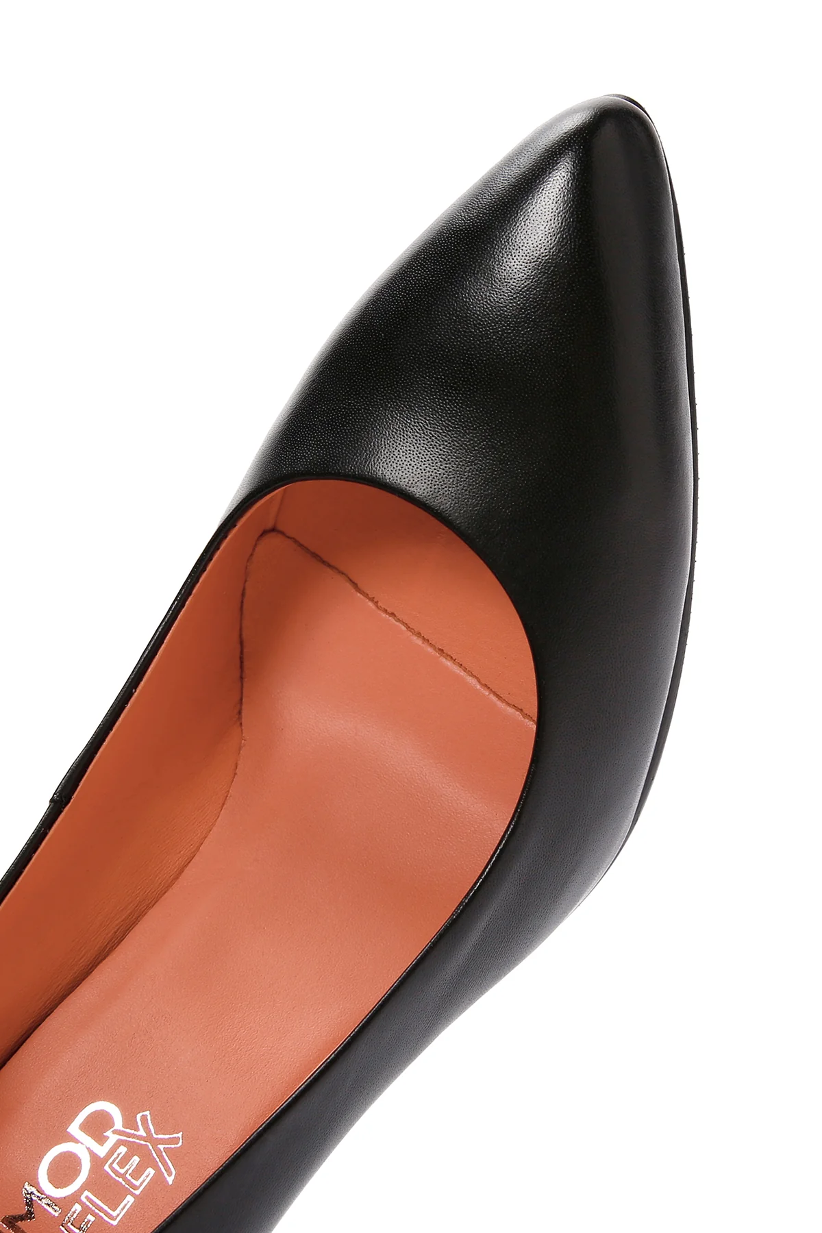Derimod Flex Kadın Siyah Topuklu Deri Stiletto - Image 11