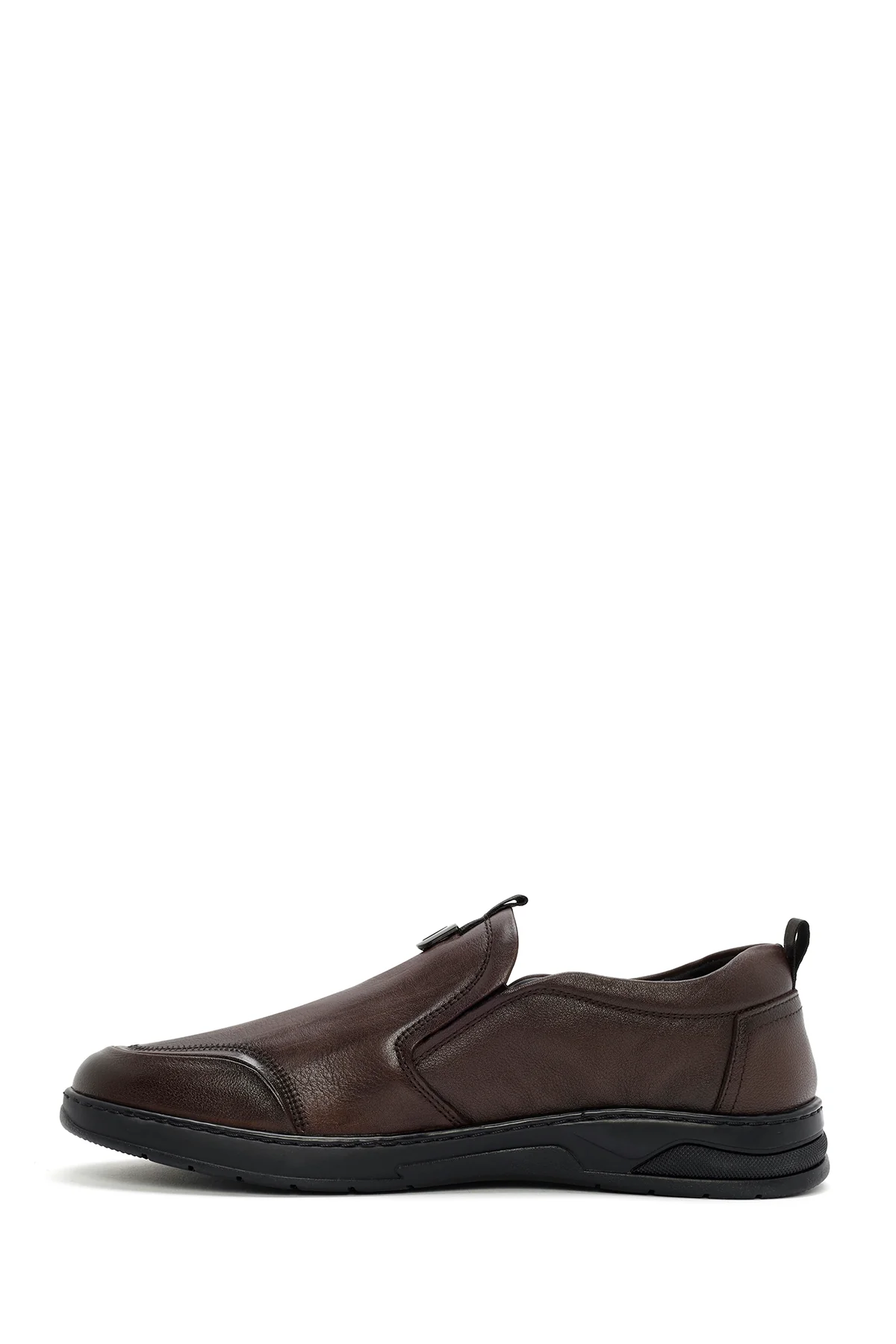 Derimod Fly Erkek Kahverengi Deri Casual Loafer - Image 2