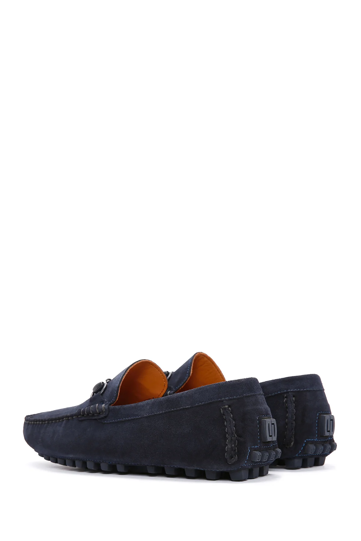 Derimod Fly Erkek Lacivert Süet Deri Loafer - Image 6