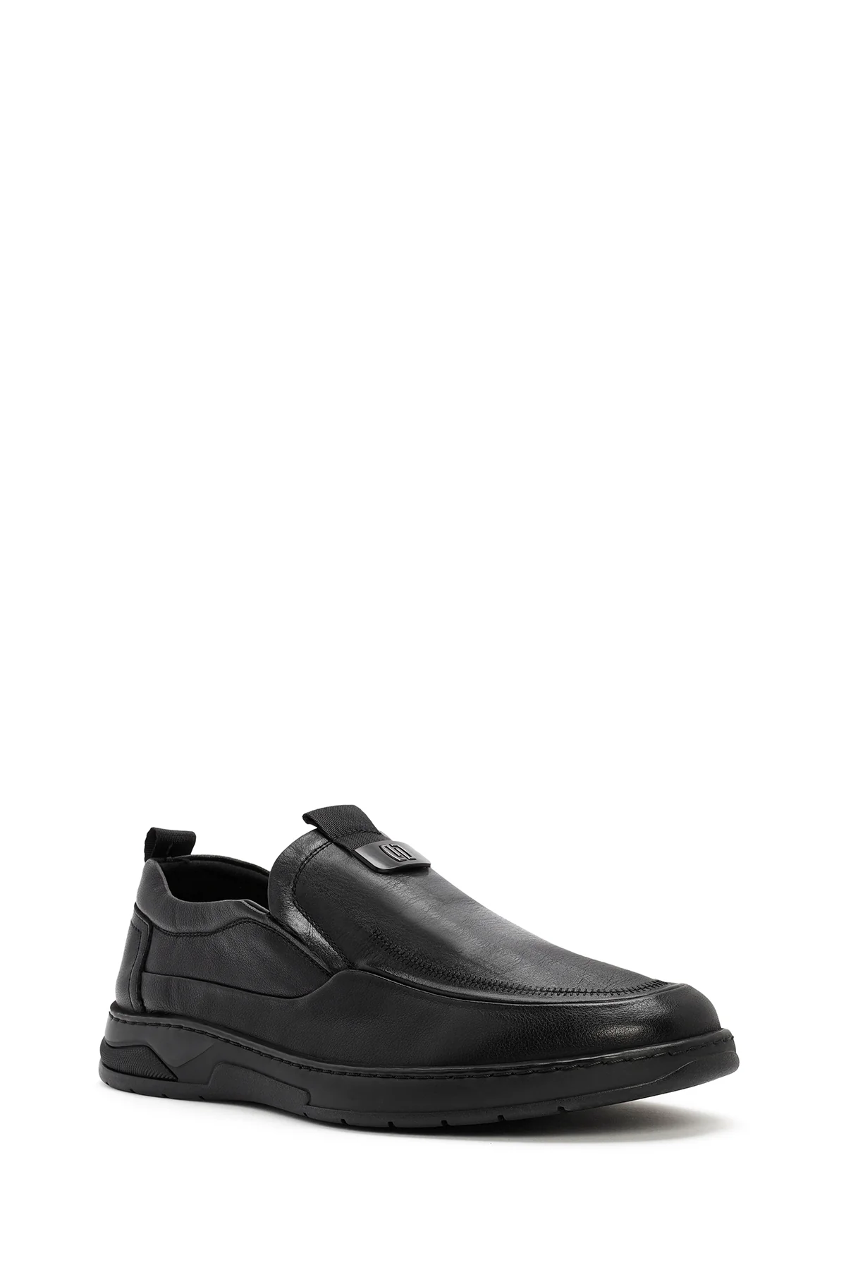 Derimod Fly Erkek Siyah Deri Casual Loafer - Image 6