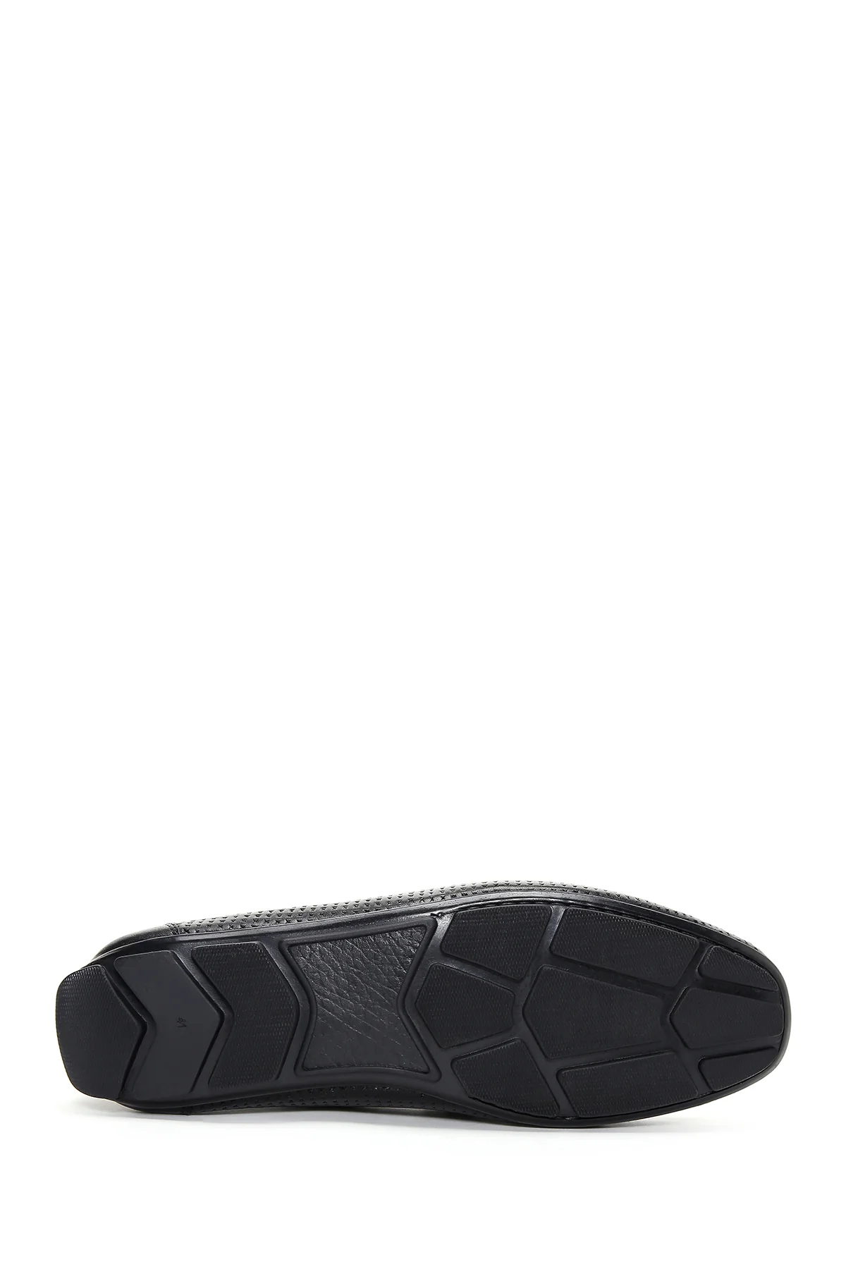 Derimod Fly Erkek Siyah Deri Casual Loafer - Image 4
