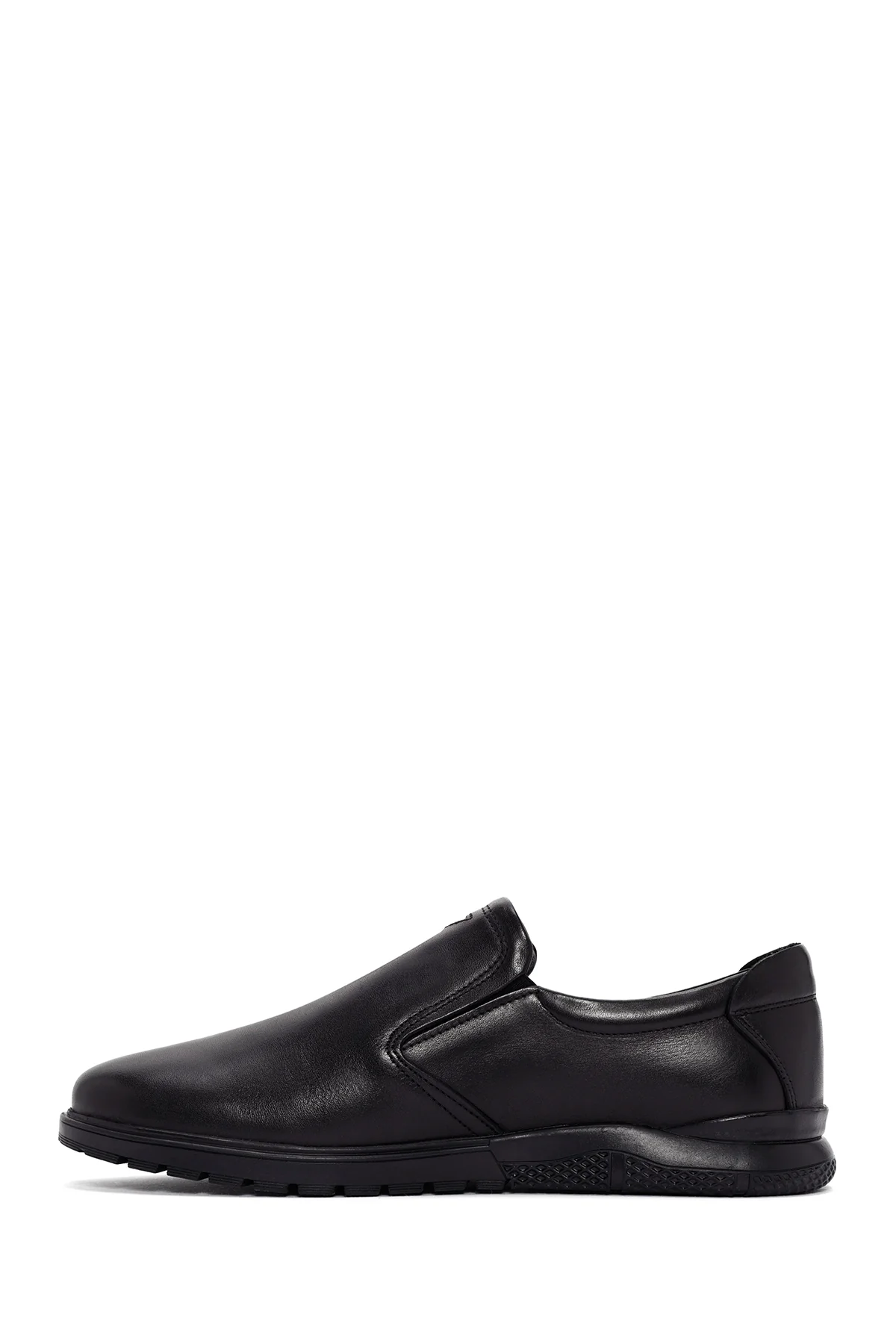 Derimod Fly Erkek Siyah Deri Casual Loafer - Image 2