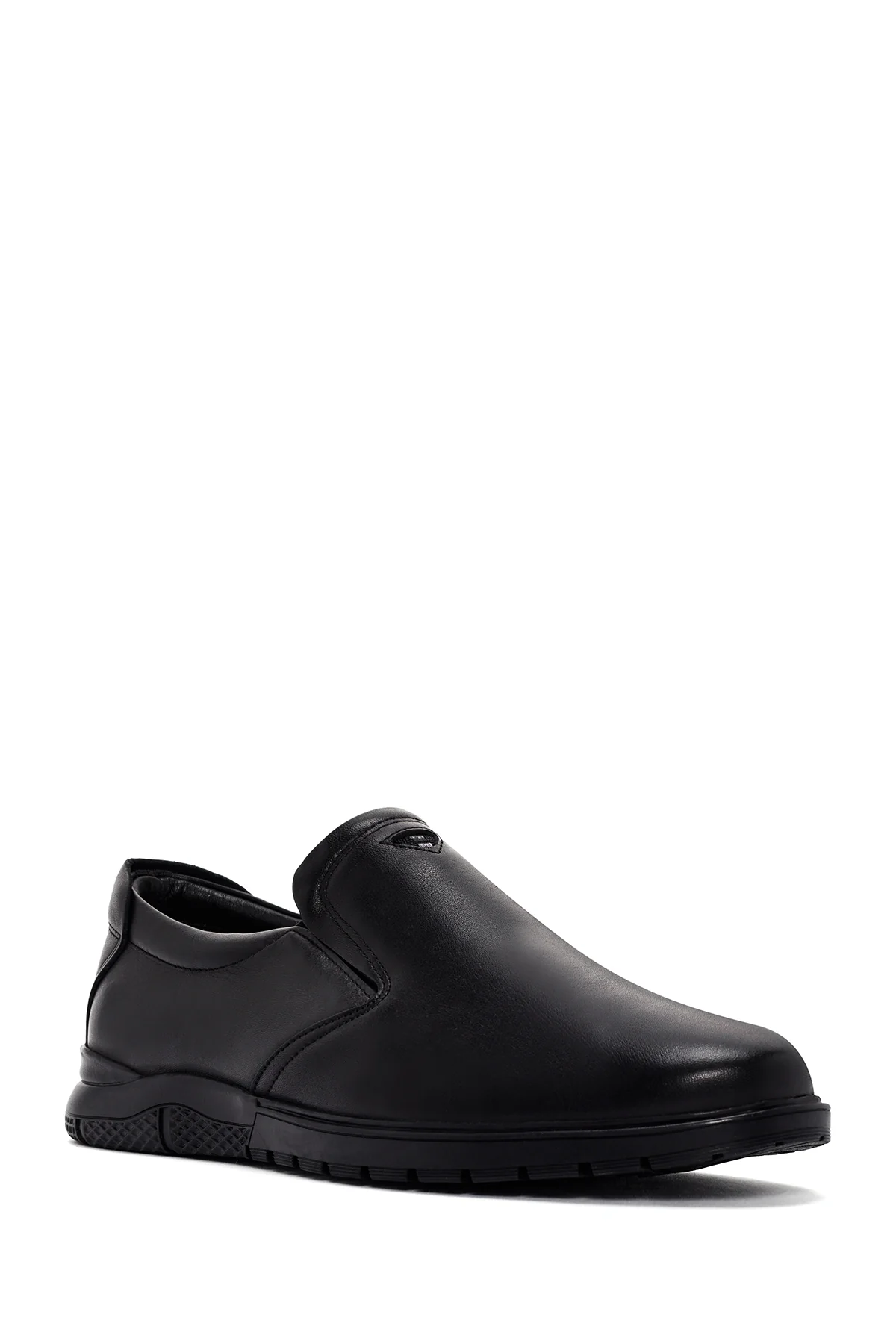 Derimod Fly Erkek Siyah Deri Casual Loafer - Image 6