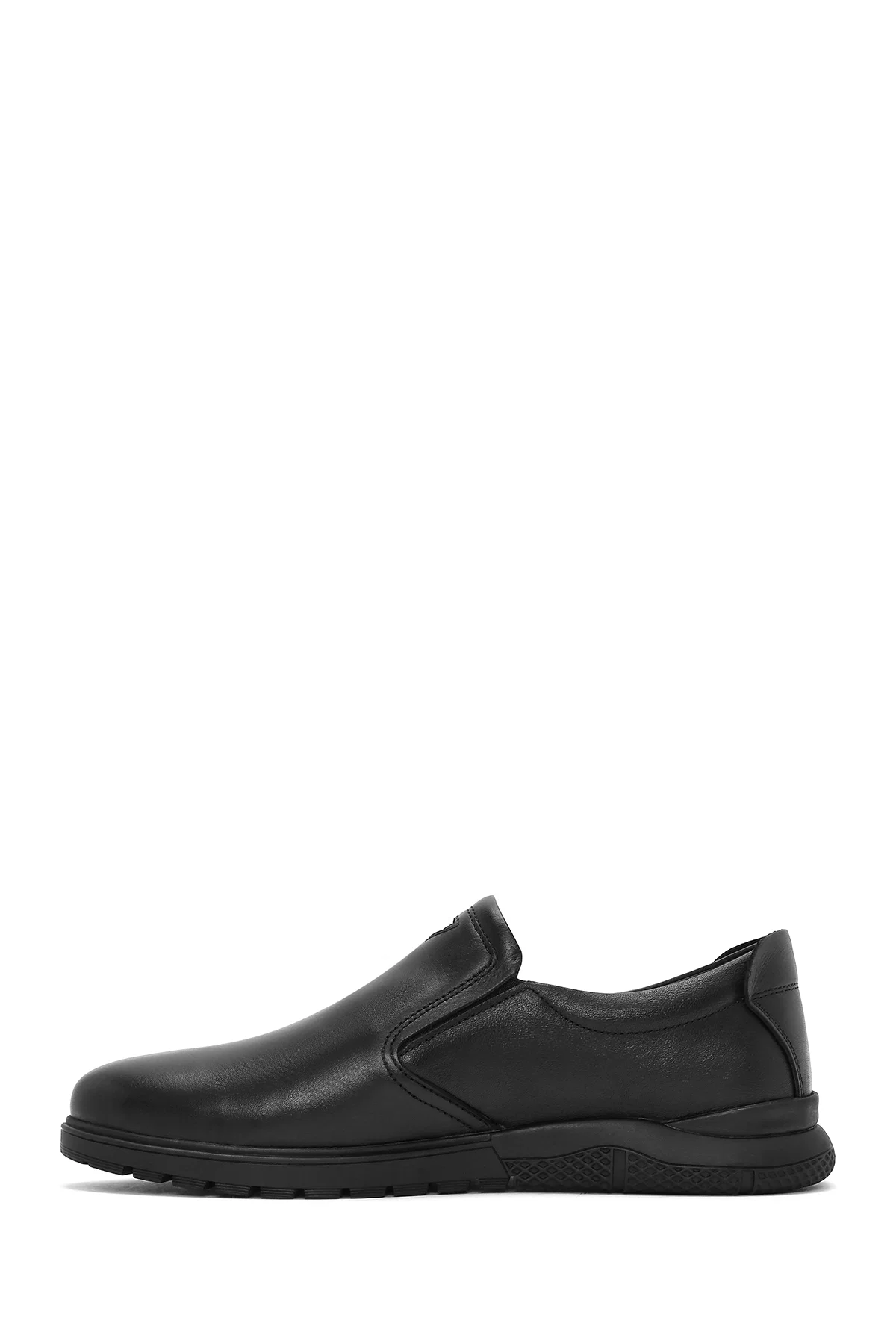 Derimod Fly Erkek Siyah Deri Casual Loafer - Image 2
