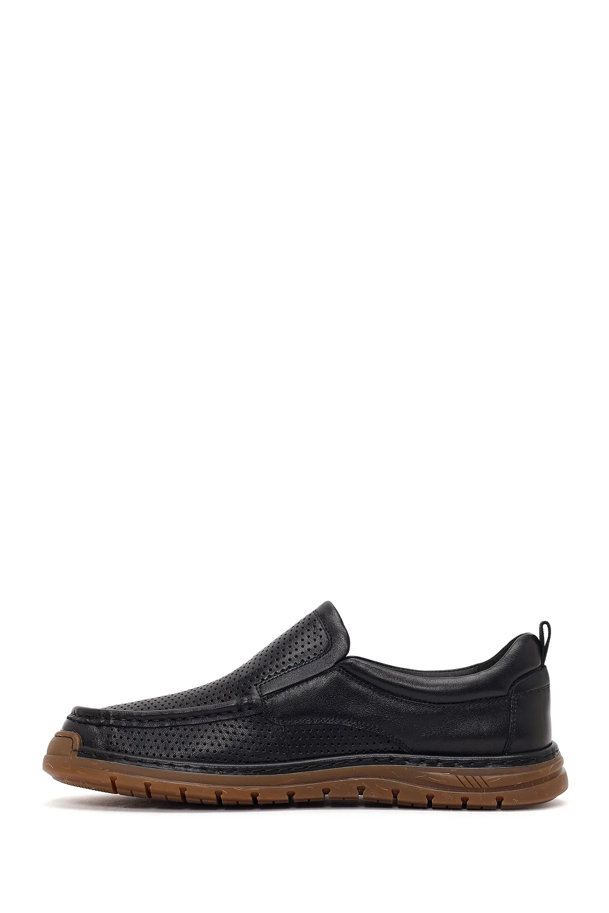Derimod Fly Erkek Siyah Deri Casual Loafer - Image 3