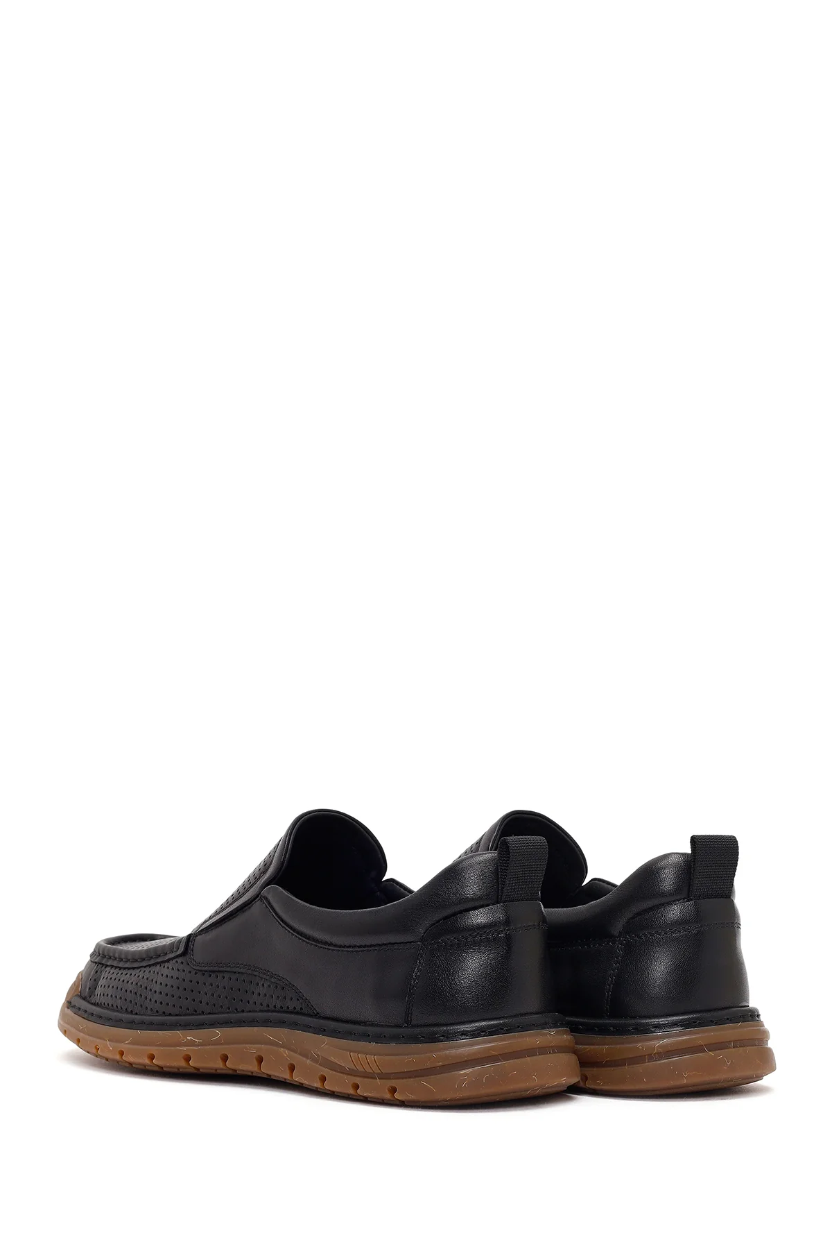 Derimod Fly Erkek Siyah Deri Casual Loafer - Image 6