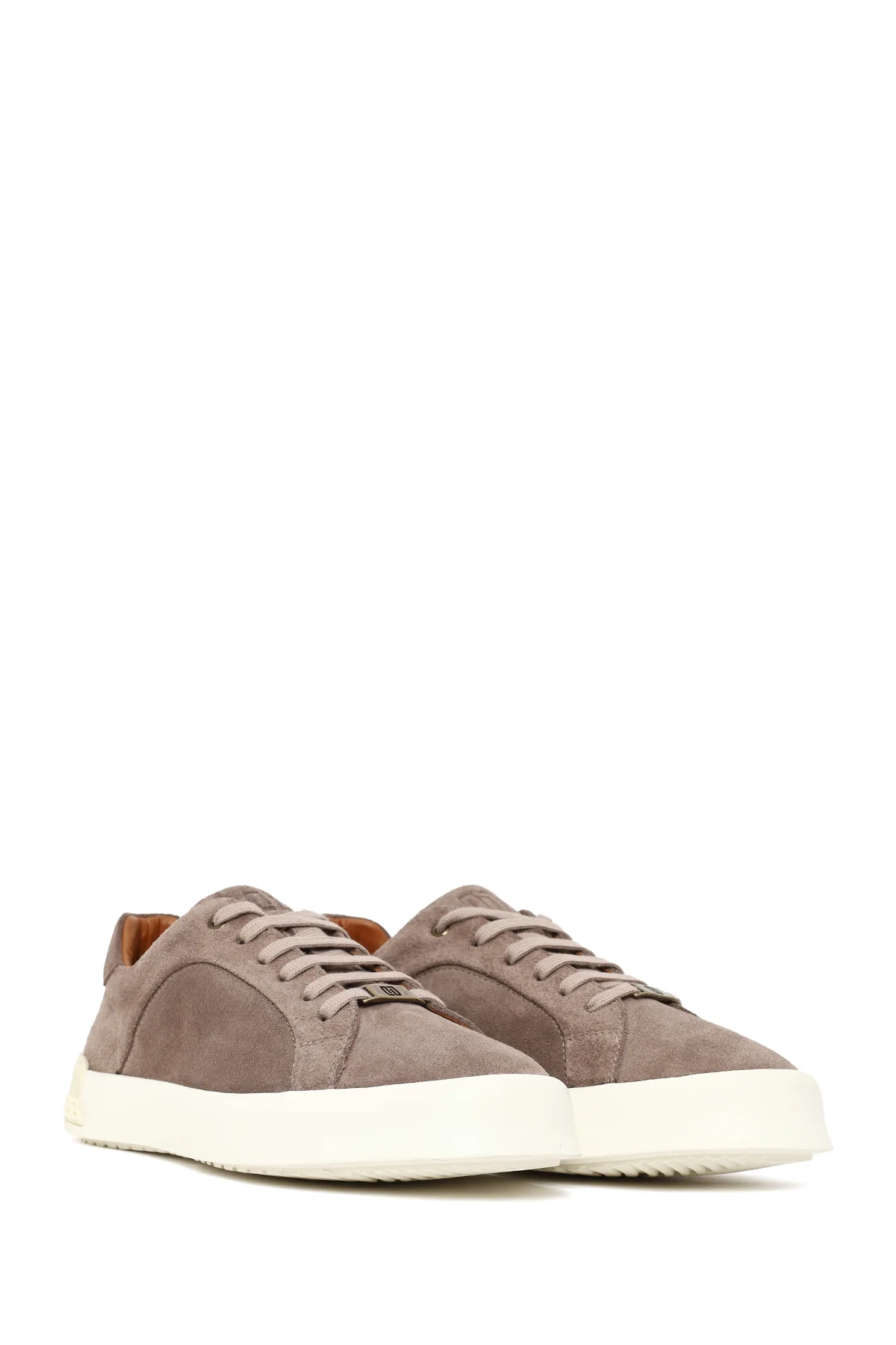 Derimod Fly Erkek Vizon Bağcıklı Kalın Tabanlı Süet Deri Sneaker - Image 2