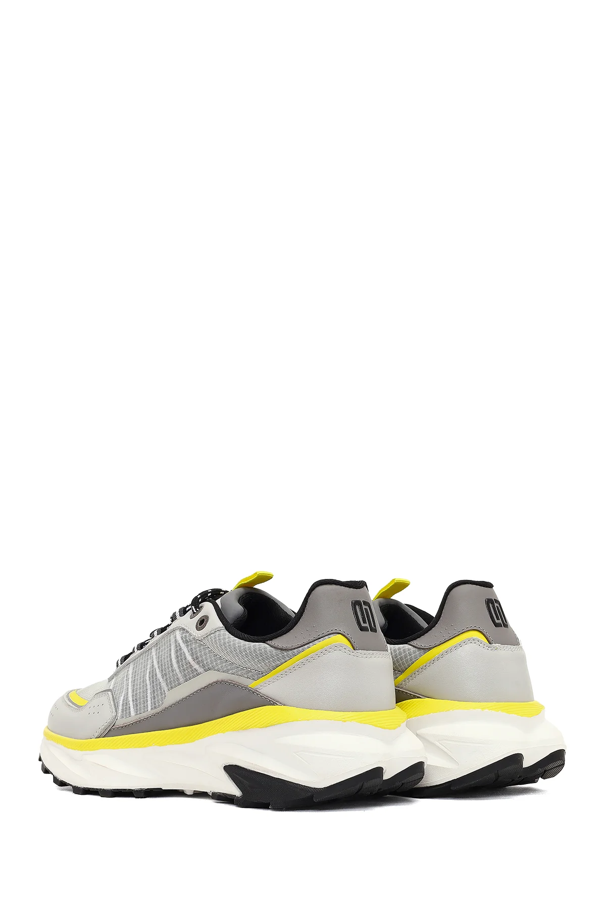 Derimod Studio Erkek Gri Bağcıklı Kalın Tabanlı Sneaker - Image 5