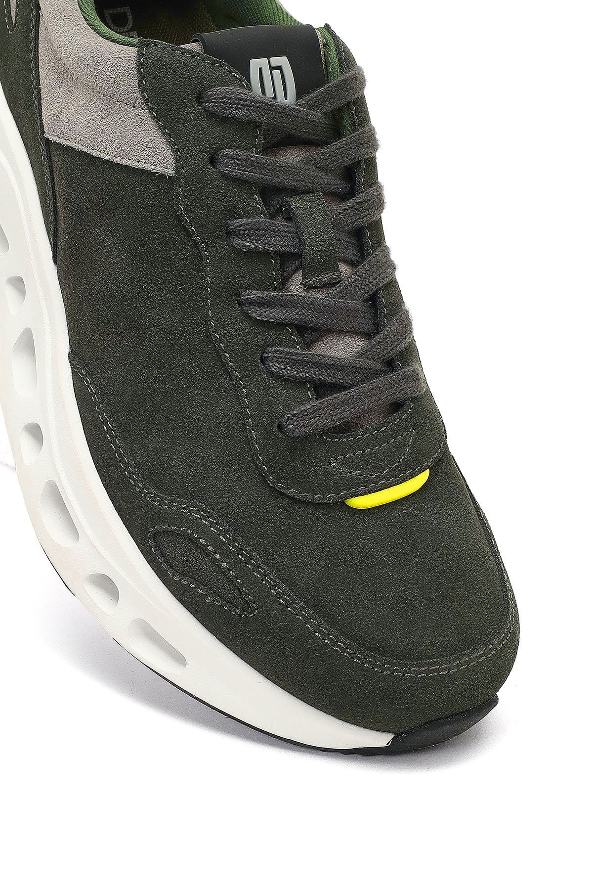 Derimod Studio Erkek Koyu Yeşil Bağcıklı Kalın Tabanlı Sneaker - Image 8