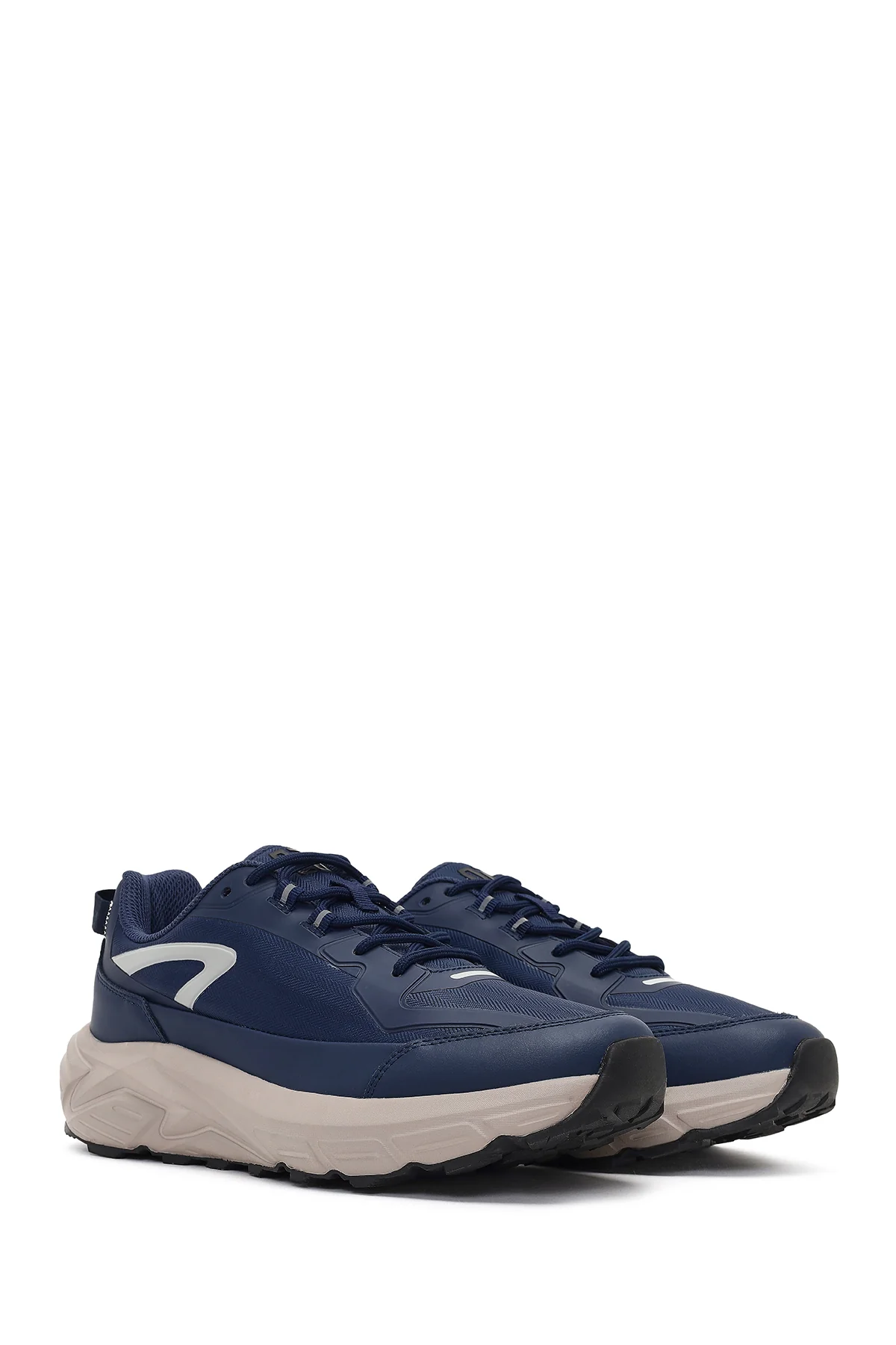 Derimod Studio Erkek Lacivert Bağcıklı Kalın Tabanlı Sneaker - Image 3