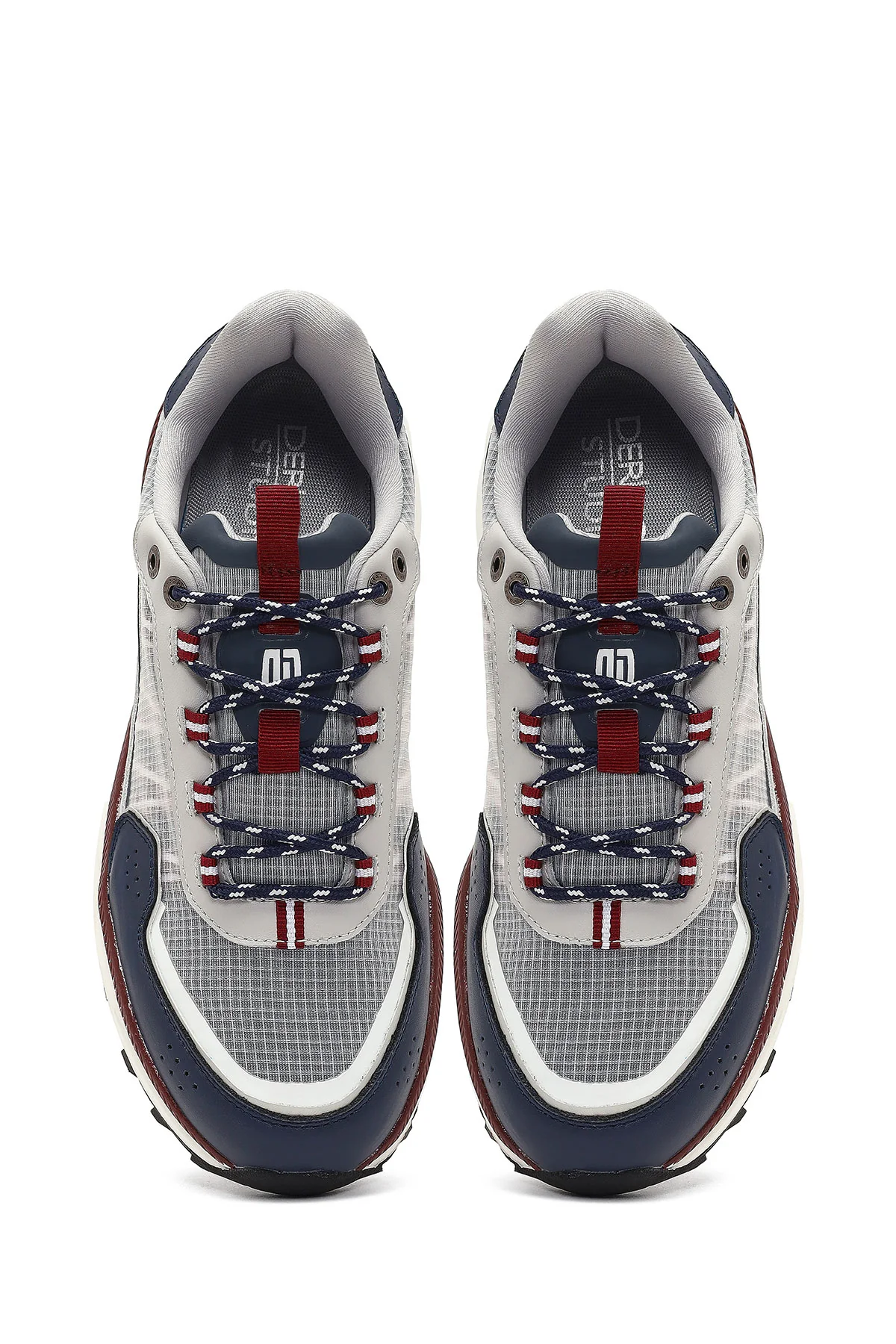 Derimod Studio Erkek Lacivert Bağcıklı Kalın Tabanlı Sneaker - Image 7