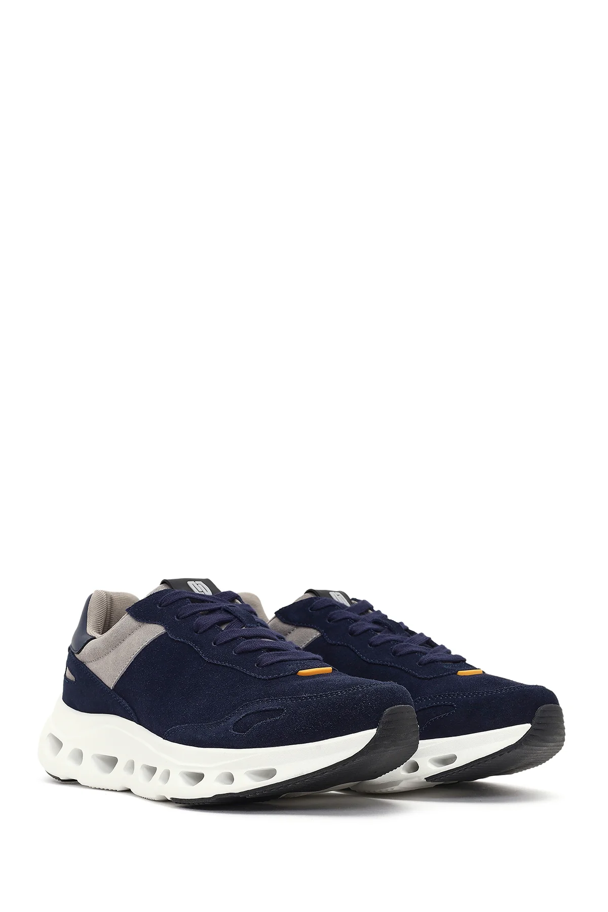 Derimod Studio Erkek Lacivert Bağcıklı Kalın Tabanlı Sneaker - Image 3