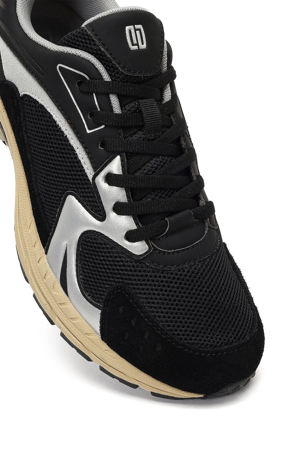 Derimod Studio Erkek Siyah Bağcıklı Kalın Tabanlı Sneaker - Image 9