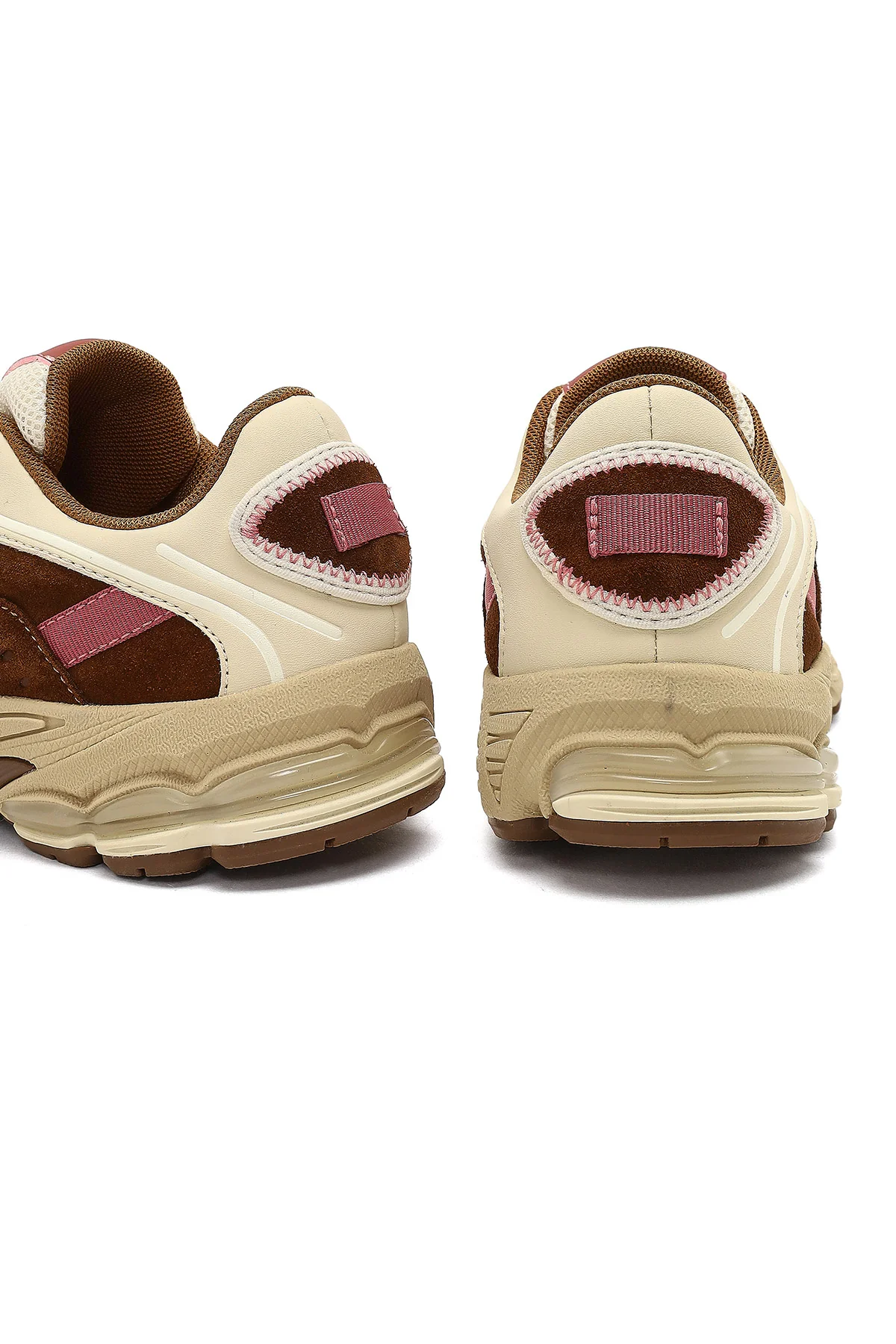 Derimod Studio Kadın Bej Bağcıklı Kalın Tabanlı Sneaker - Image 10