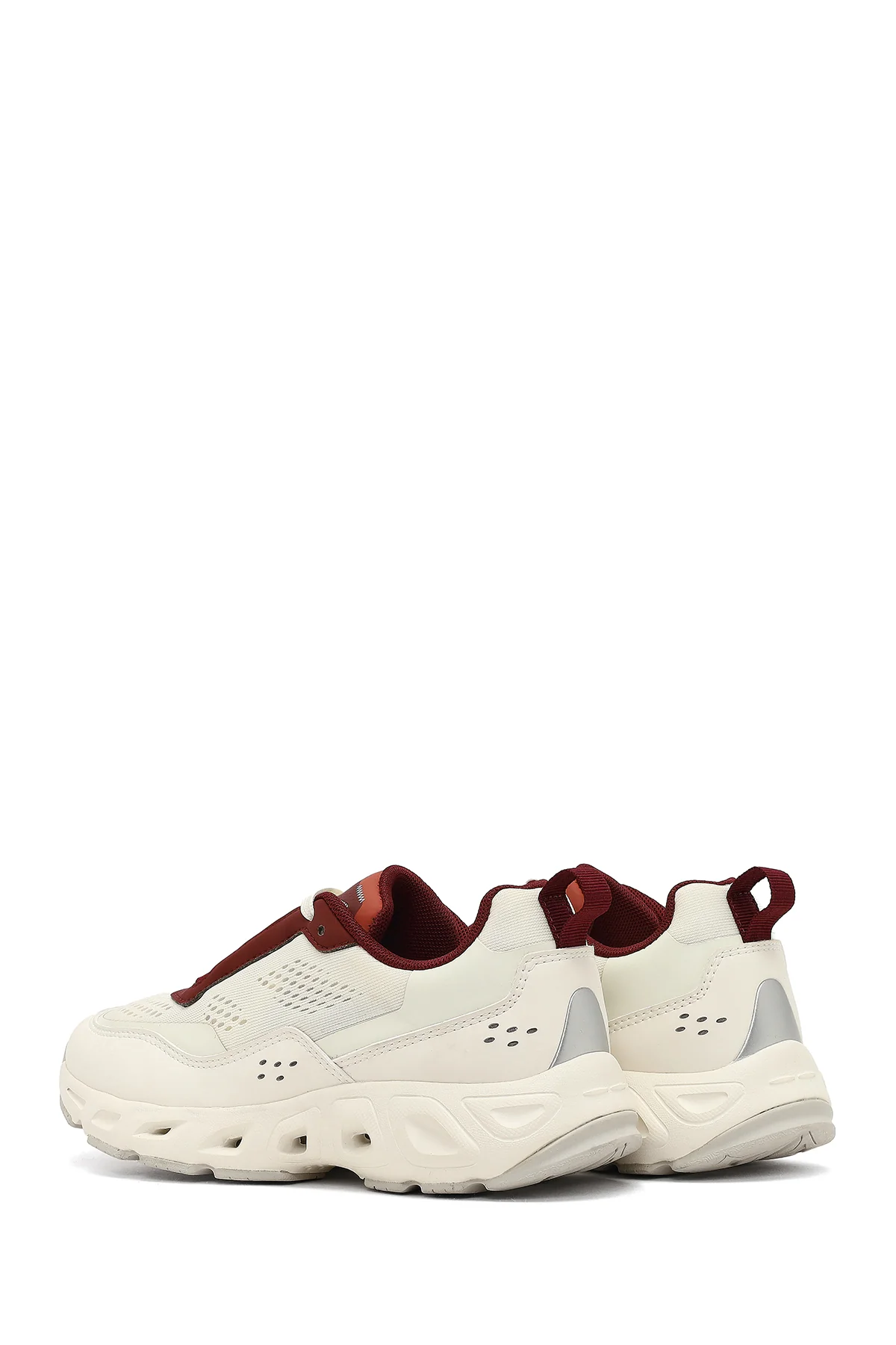 Derimod Studio Kadın Beyaz Bağcıklı Kalın Tabanlı Sneaker - Image 5