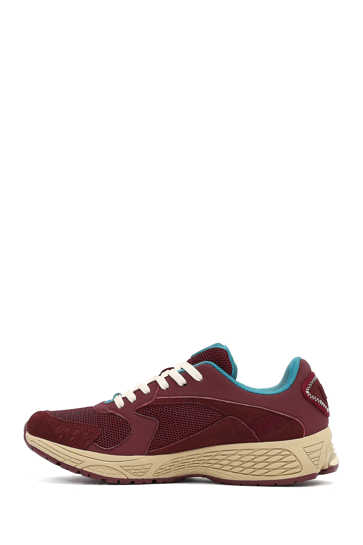 Derimod Studio Kadın Bordo Bağcıklı Kalın Tabanlı Sneaker - Image 2