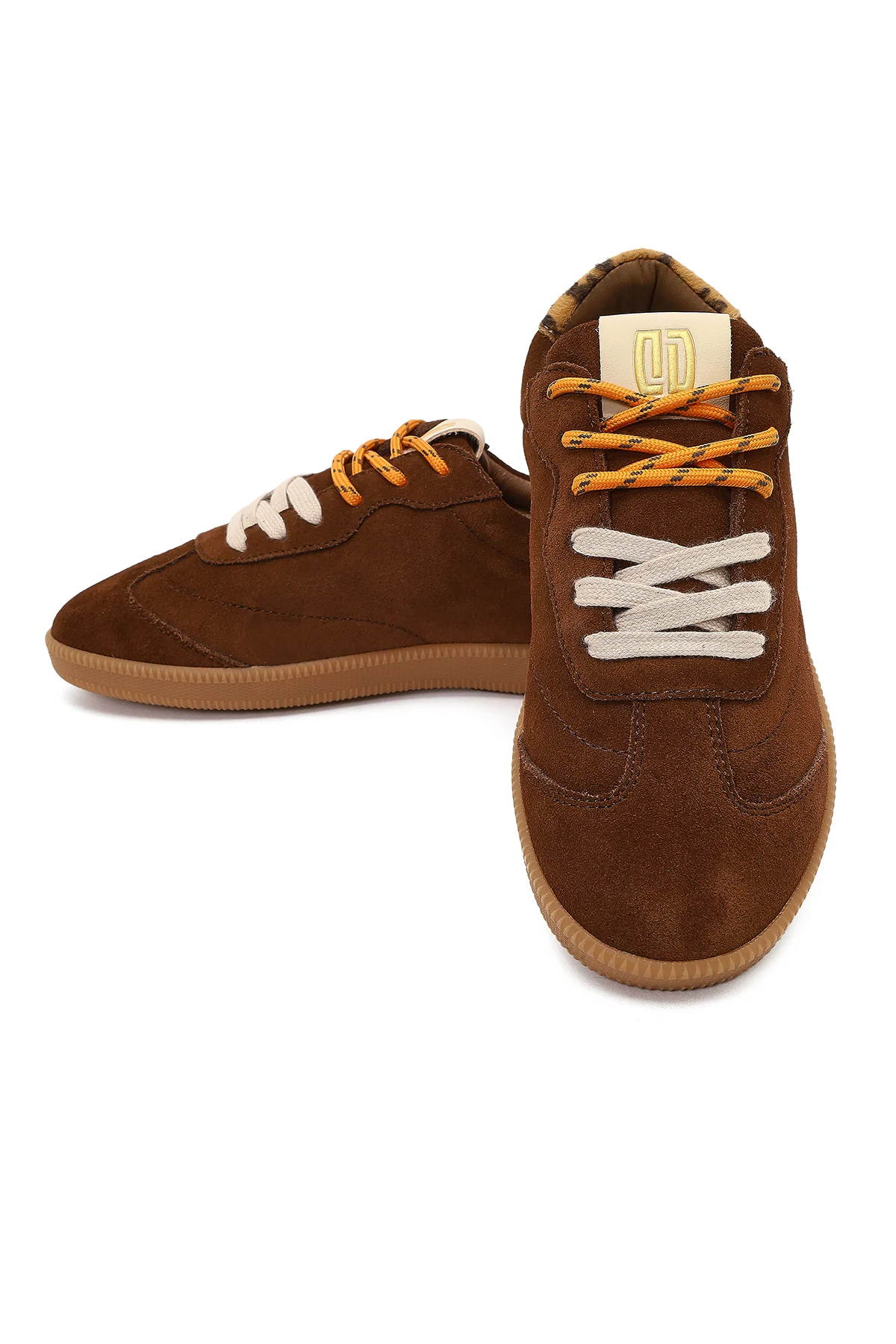 Derimod Studio Kadın Kahverengi Bağcıklı Süet Sneaker - Image 11