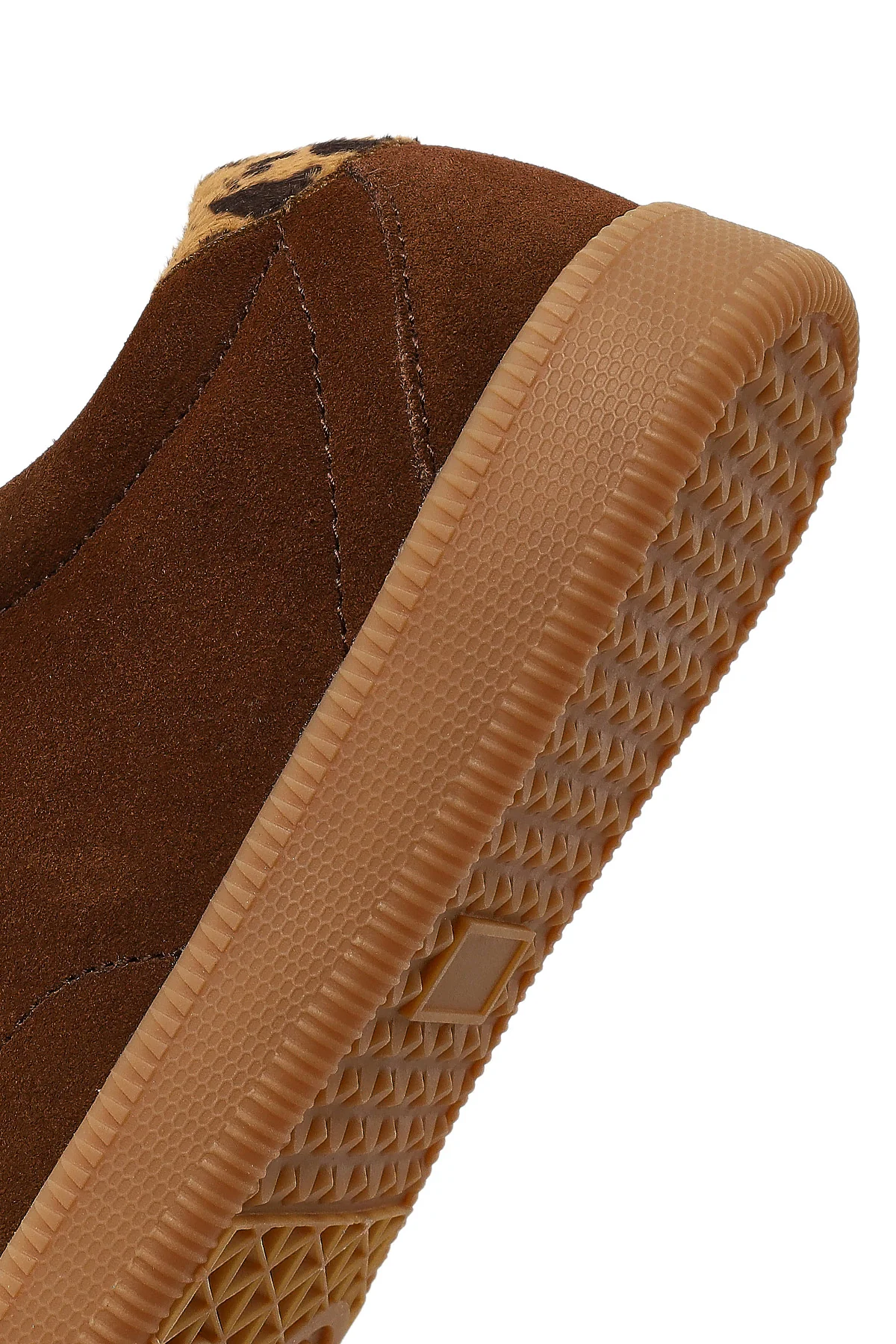 Derimod Studio Kadın Kahverengi Bağcıklı Süet Sneaker - Image 8