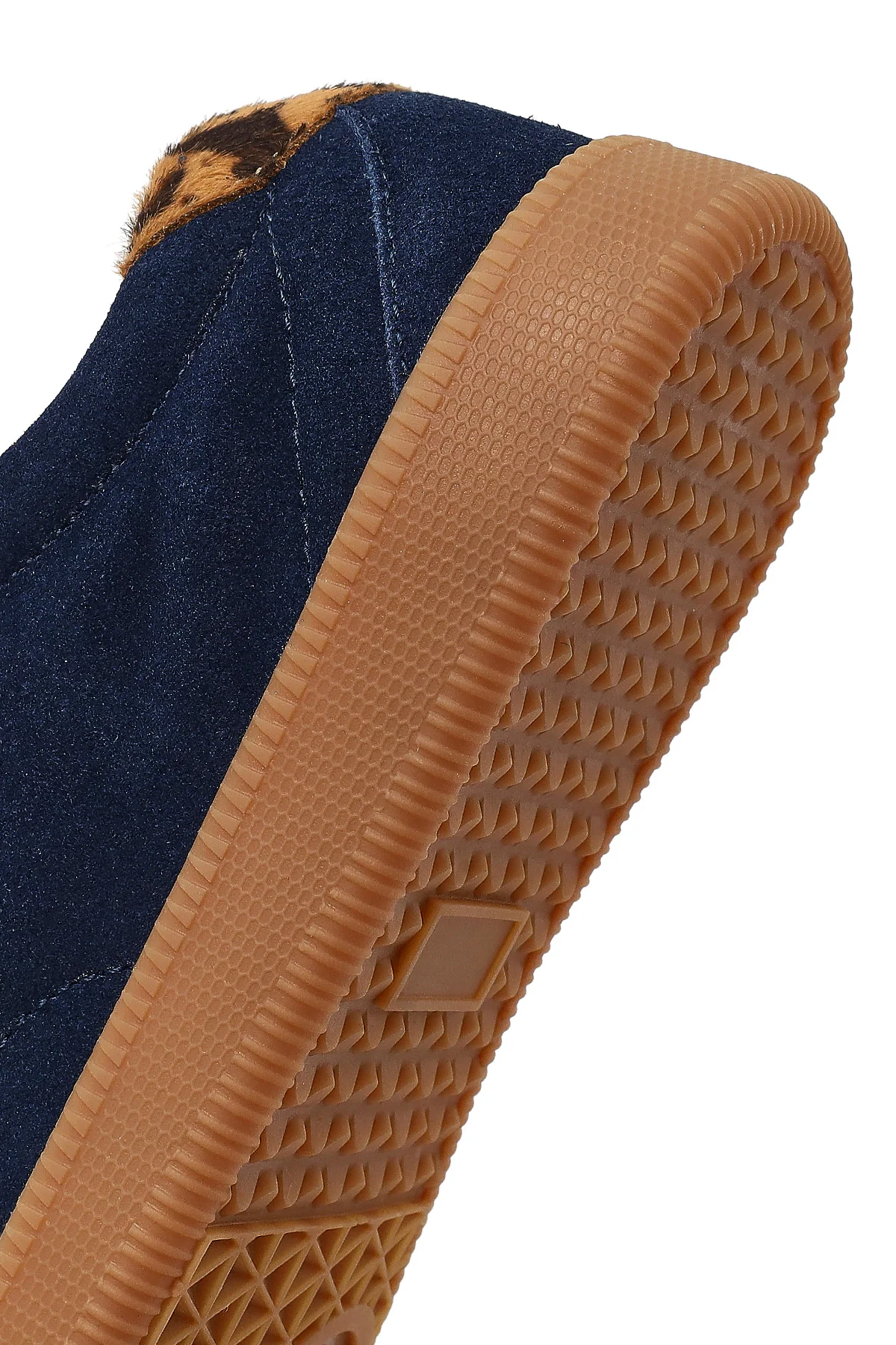 Derimod Studio Kadın Lacivert Bağcıklı Süet Sneaker - Image 8