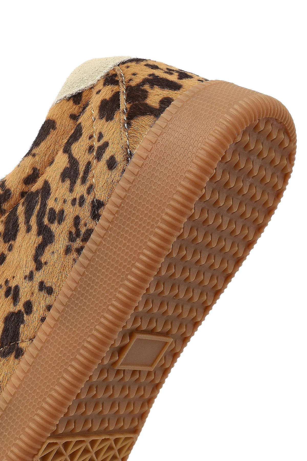 Derimod Studio Kadın Leopar Bağcıklı Desenli Sneaker - Image 8