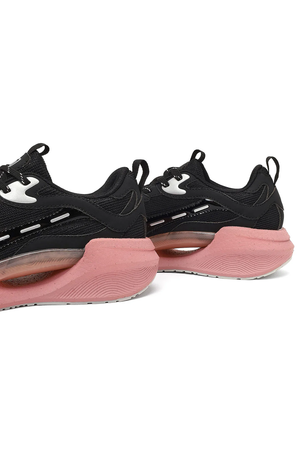 Derimod Studio Kadın Siyah Bağcıklı Kalın Tabanlı Sneaker - Image 12