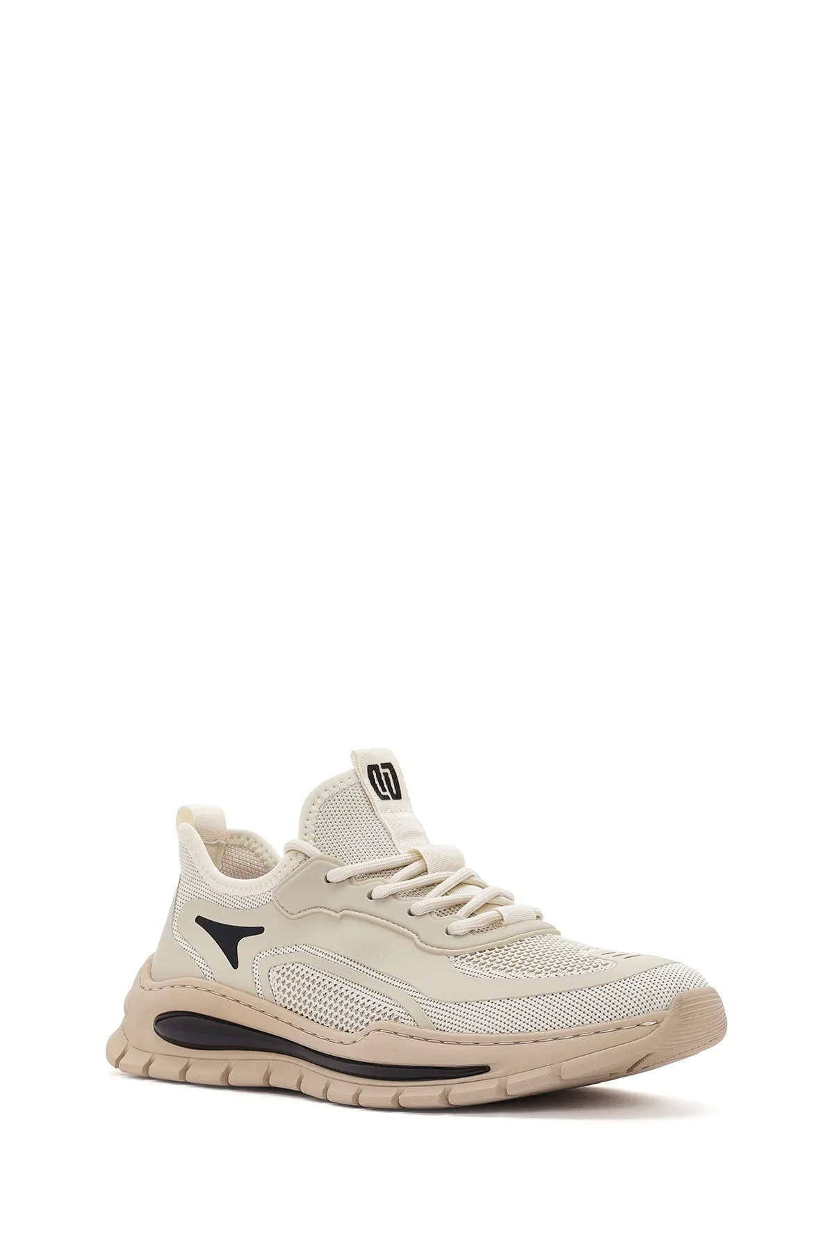 Derimod Zero Erkek Bej Bağcıklı Kumaş Sneaker - Image 6