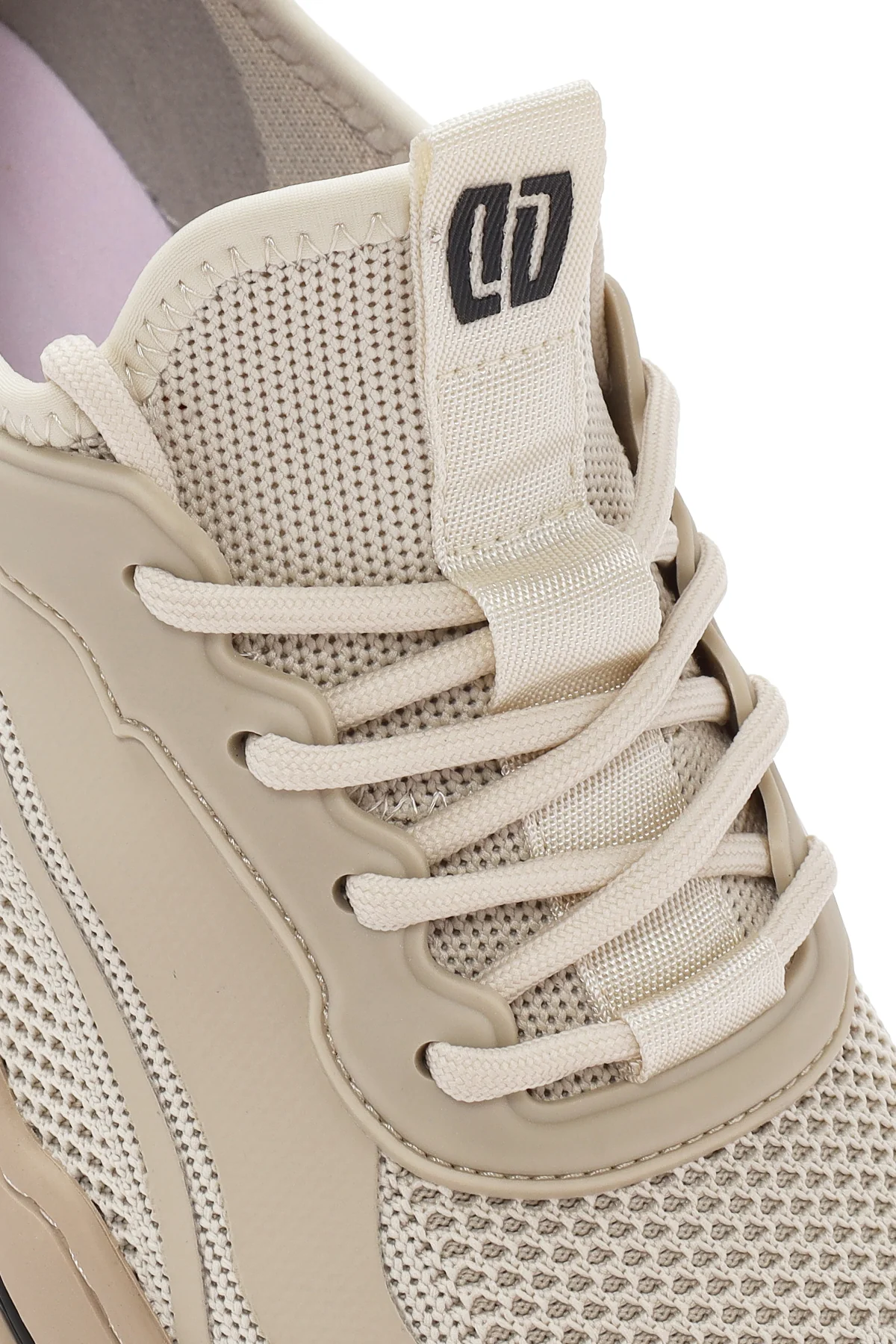 Derimod Zero Erkek Bej Bağcıklı Kumaş Sneaker - Image 9