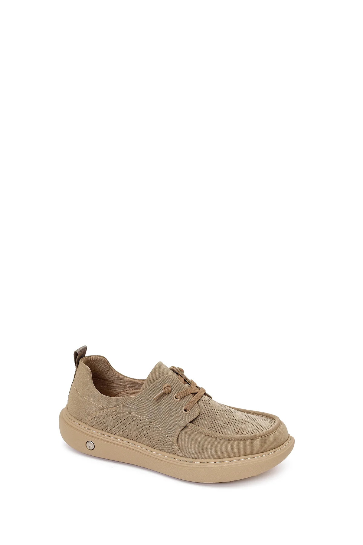 Derimod Zero Erkek Bej Bağcıklı Kumaş Sneaker - Image 7