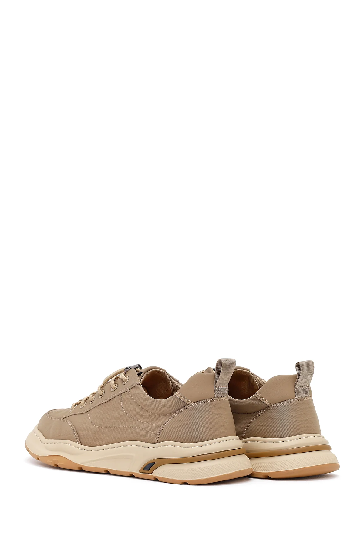 Derimod Zero Erkek Bej Bağcıklı Kumaş Sneaker - Image 6