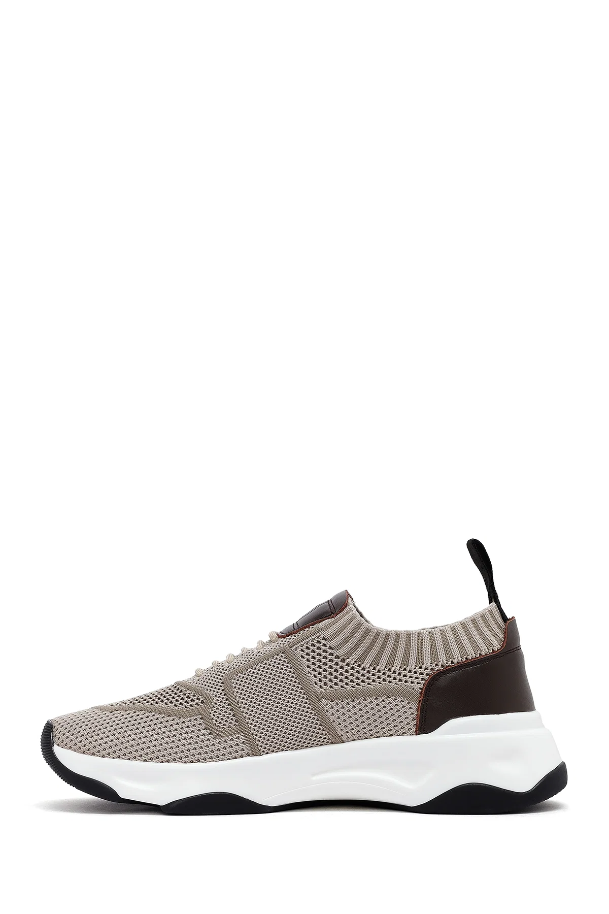 Derimod Zero Erkek Bej Kalın Tabanlı Kumaş Sneaker - Image 2