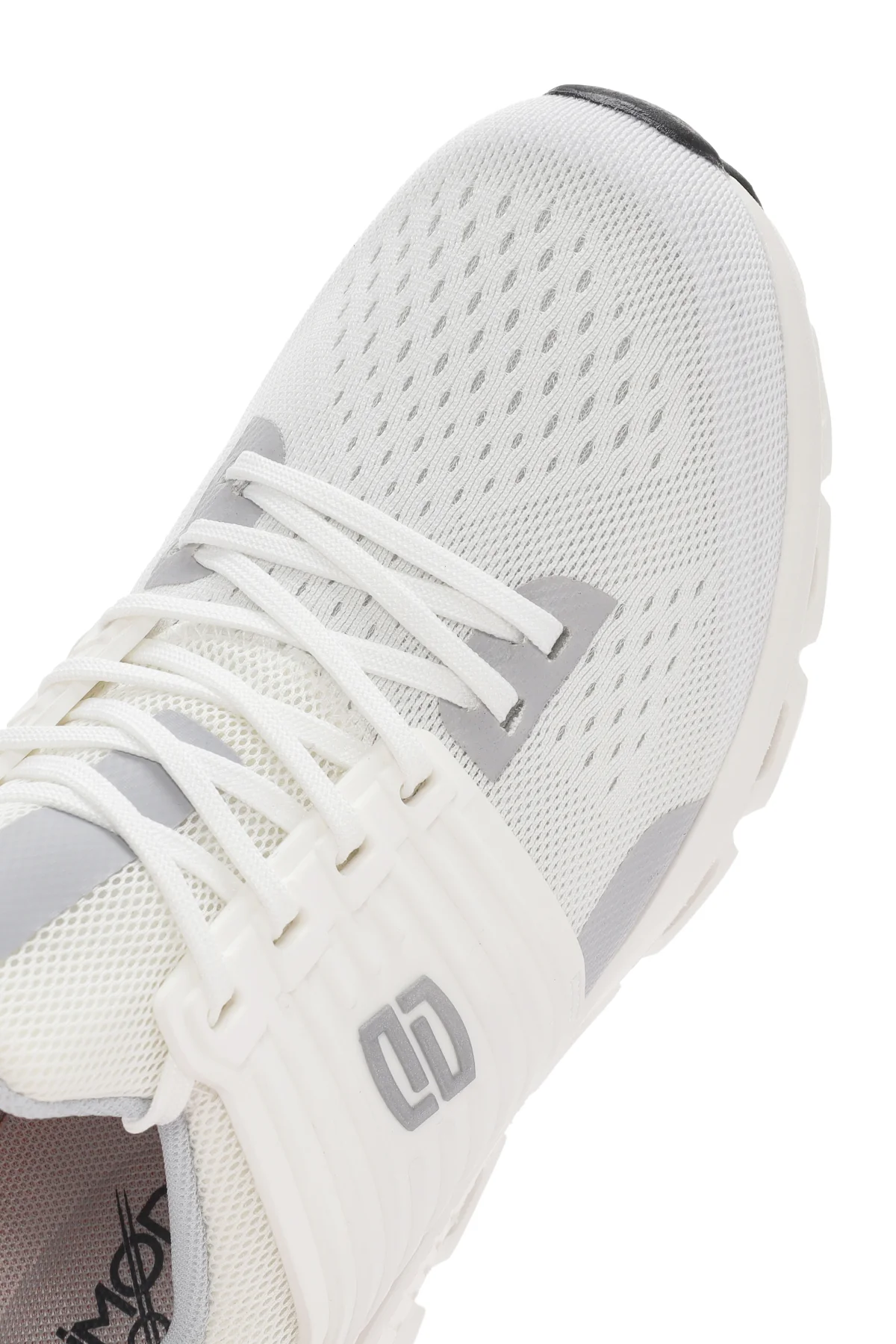 Derimod Zero Erkek Beyaz Kalın Tabanlı Kumaş Sneaker - Image 10