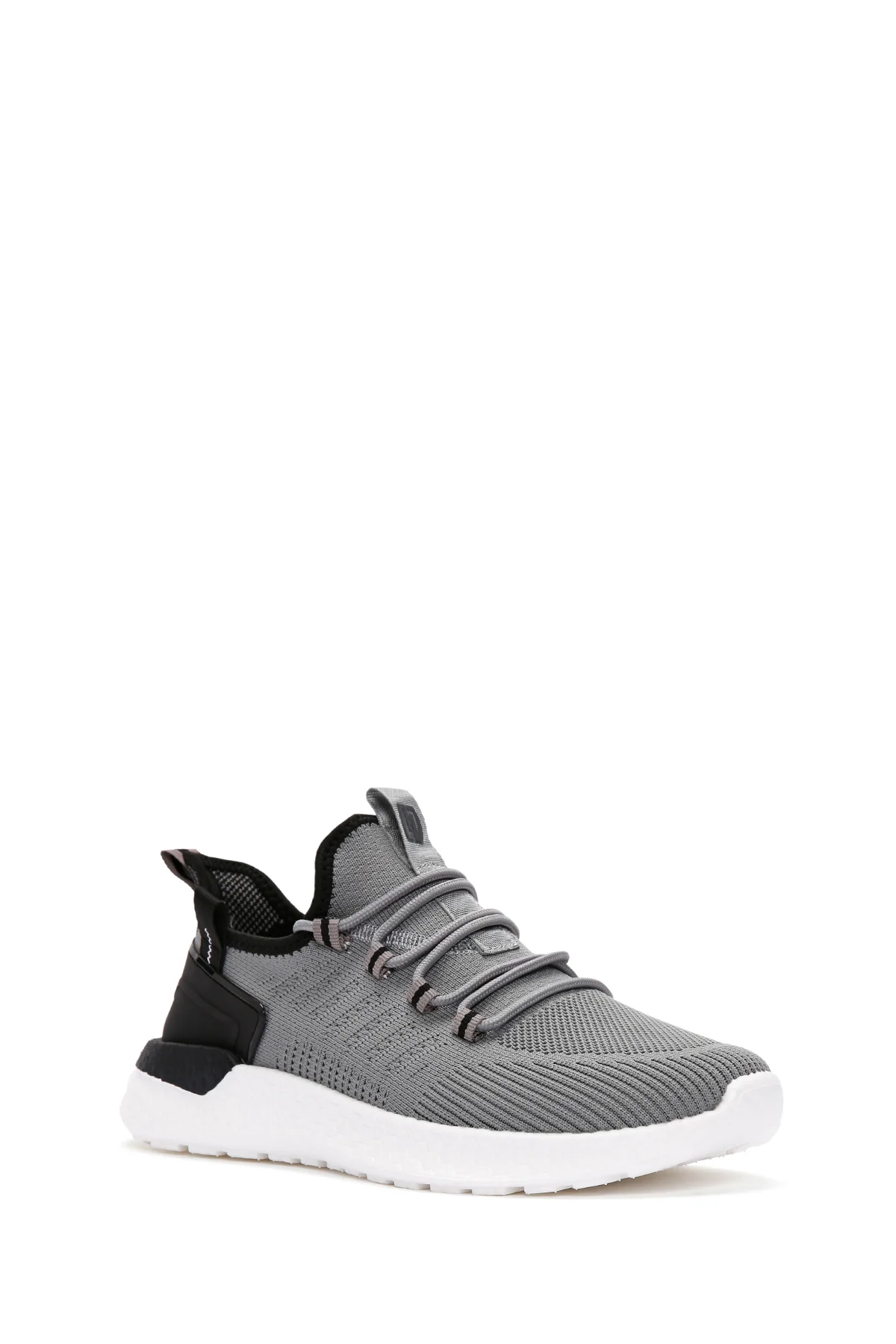 Derimod Zero Erkek Gri Bağcıklı Kalın Tabanlı Kumaş Sneaker - Image 7