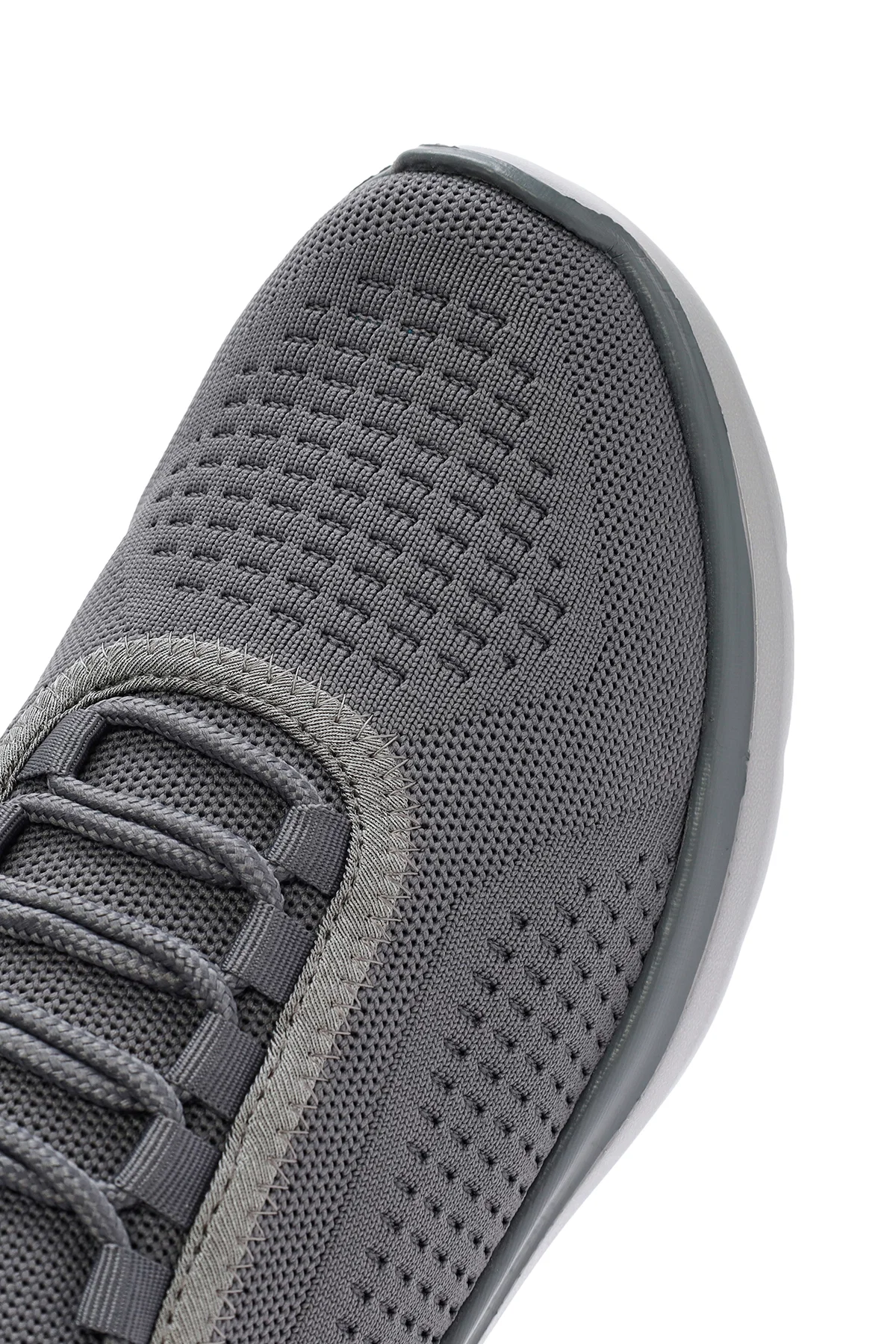 Derimod Zero Erkek Gri Bağcıklı Kalın Tabanlı Sneaker - Image 10