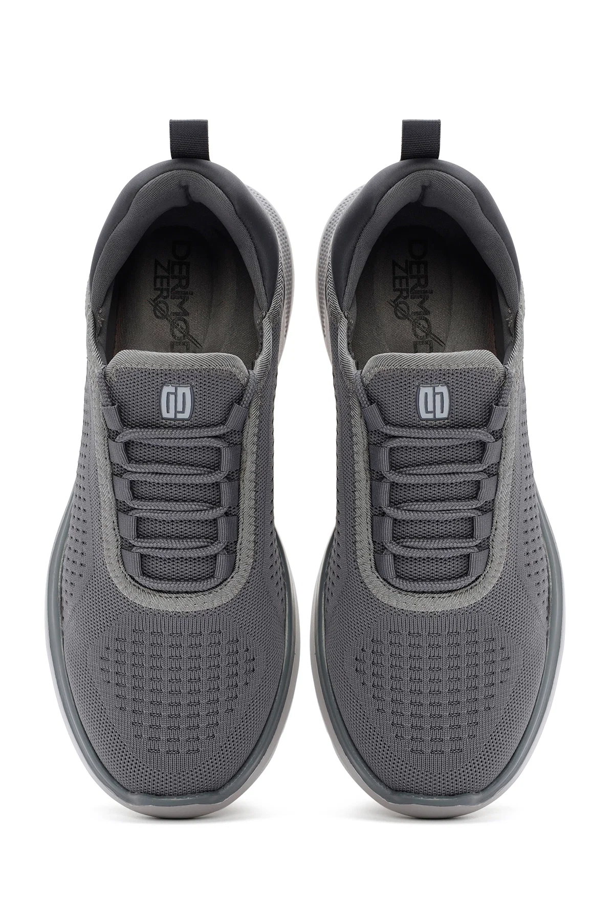 Derimod Zero Erkek Gri Bağcıklı Kalın Tabanlı Sneaker - Image 7