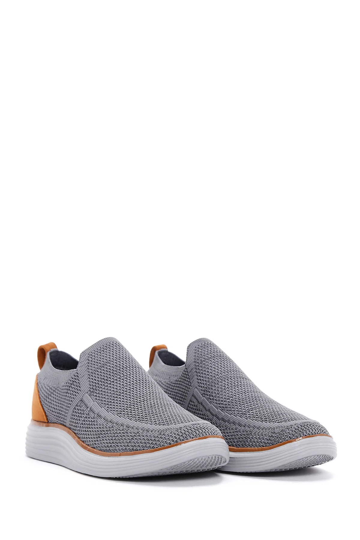 Derimod Zero Erkek Gri Kalın Tabanlı Sneaker - Image 3