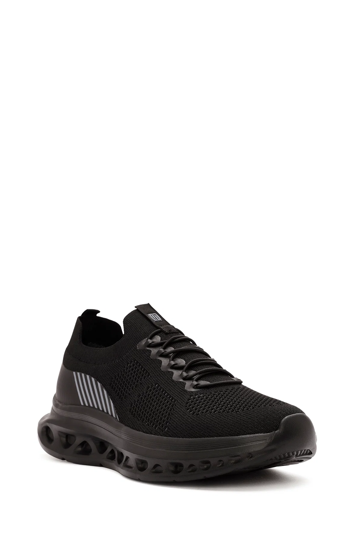 Derimod Zero Erkek Siyah Bağcıklı Kalın Tabanlı Sneaker - Image 6