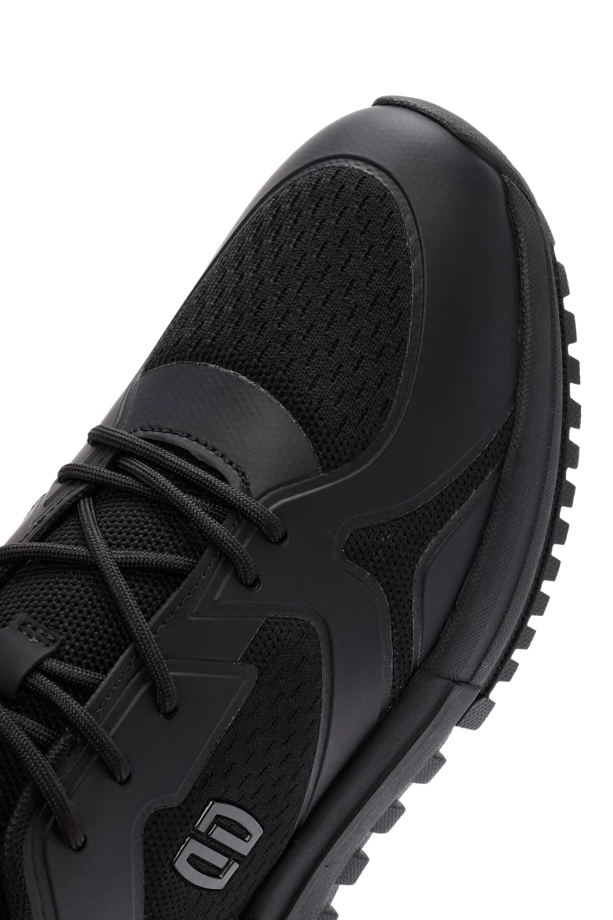 Derimod Zero Erkek Siyah Bağcıklı Kumaş Sneaker - Image 10