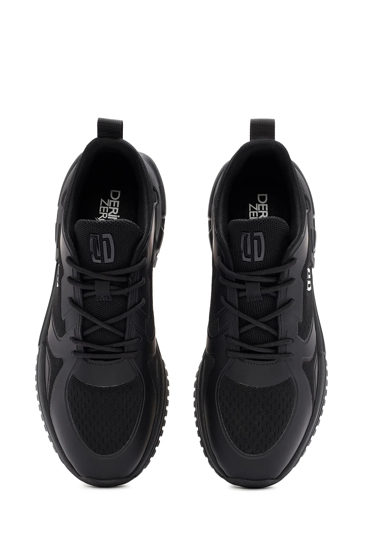 Derimod Zero Erkek Siyah Bağcıklı Kumaş Sneaker - Image 7