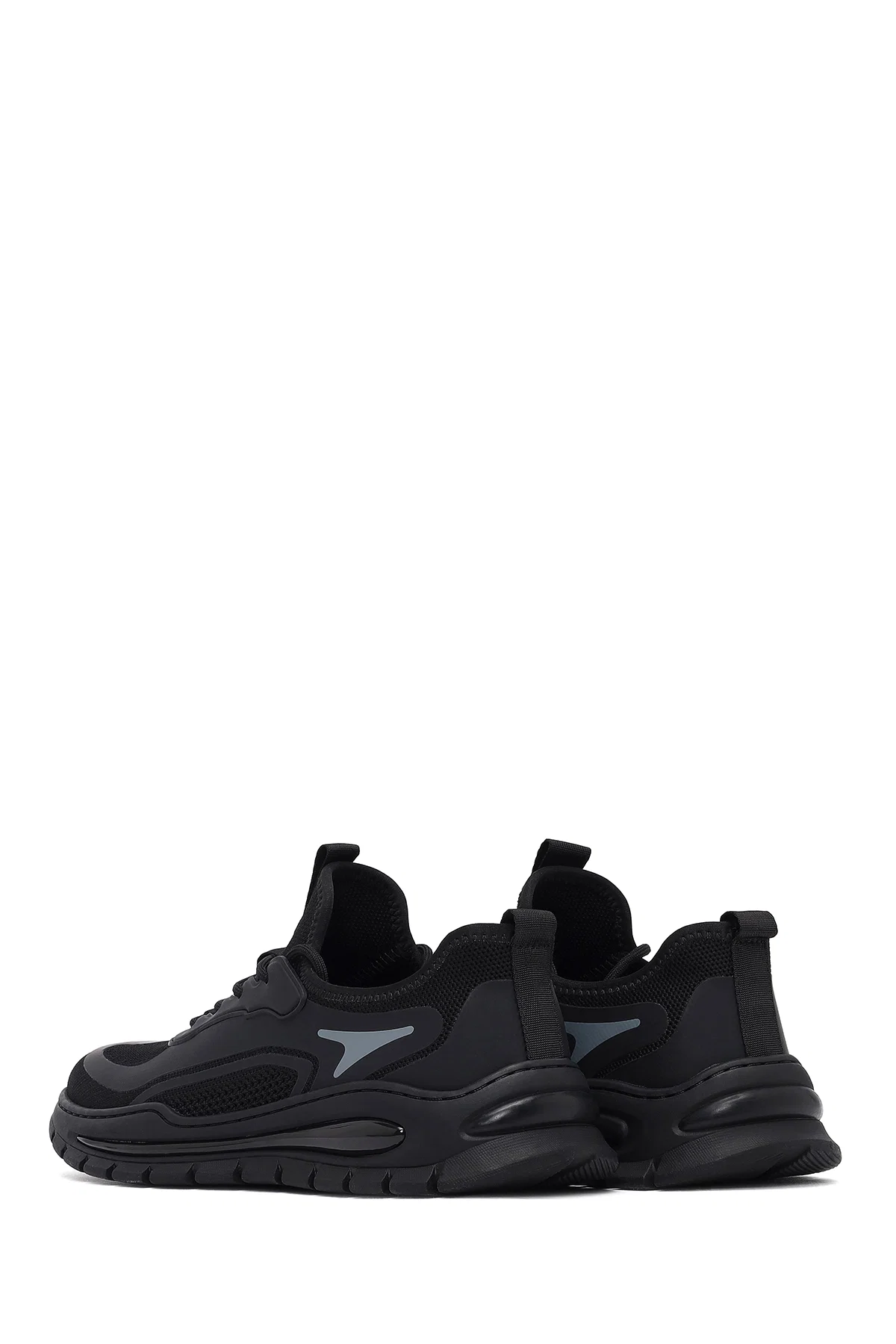Derimod Zero Erkek Siyah Bağcıklı Kumaş Sneaker - Image 5