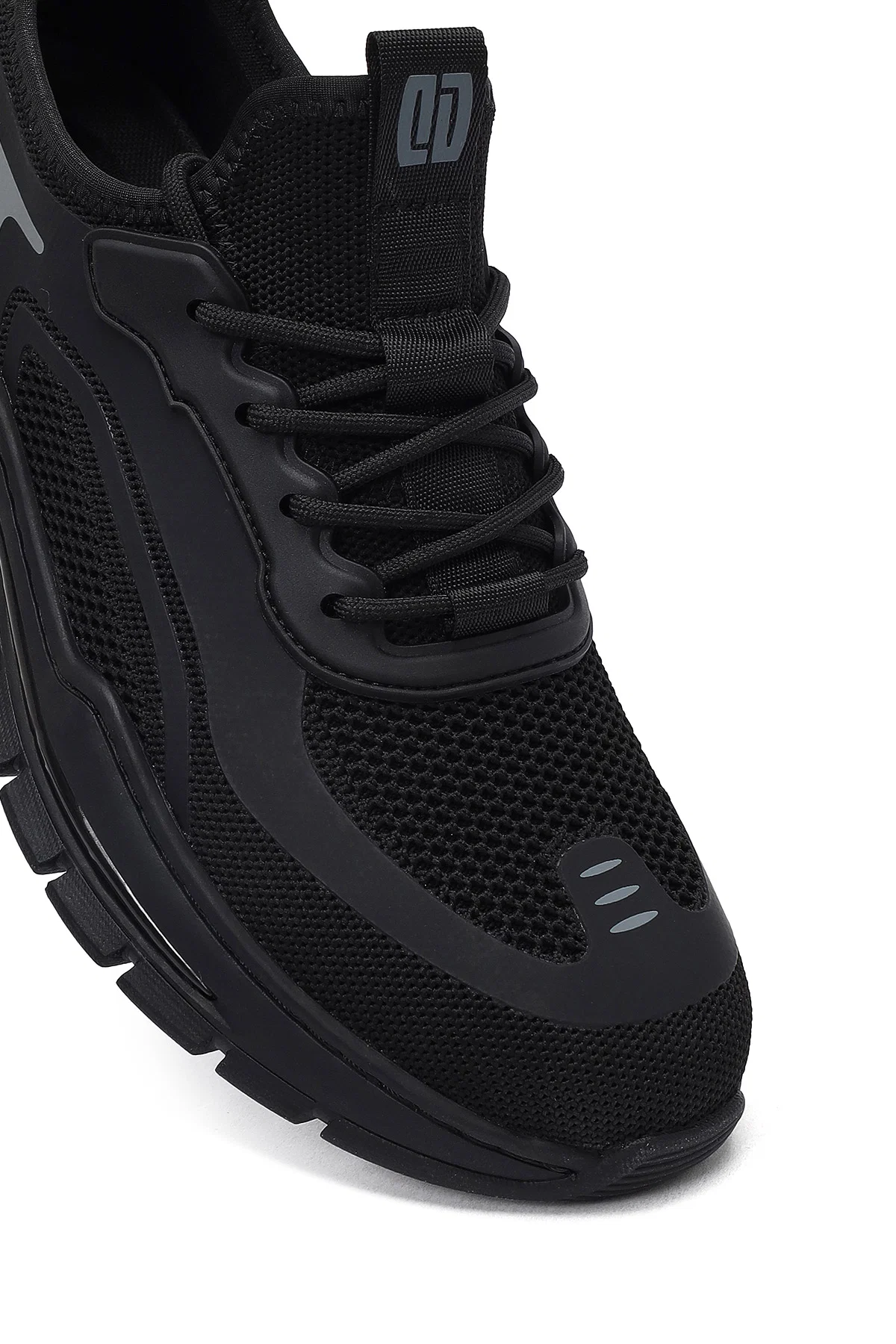 Derimod Zero Erkek Siyah Bağcıklı Kumaş Sneaker - Image 9