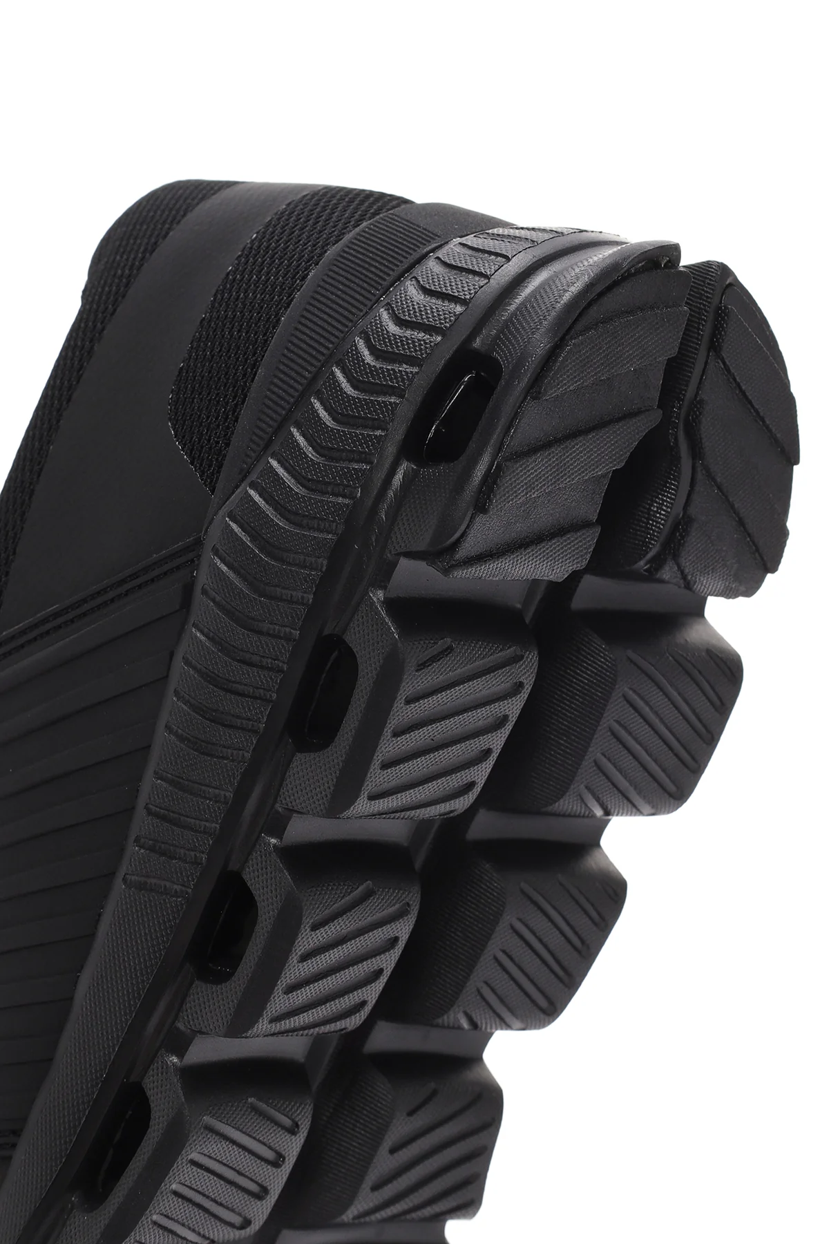 Derimod Zero Erkek Siyah Kalın Tabanlı Kumaş Sneaker - Image 9