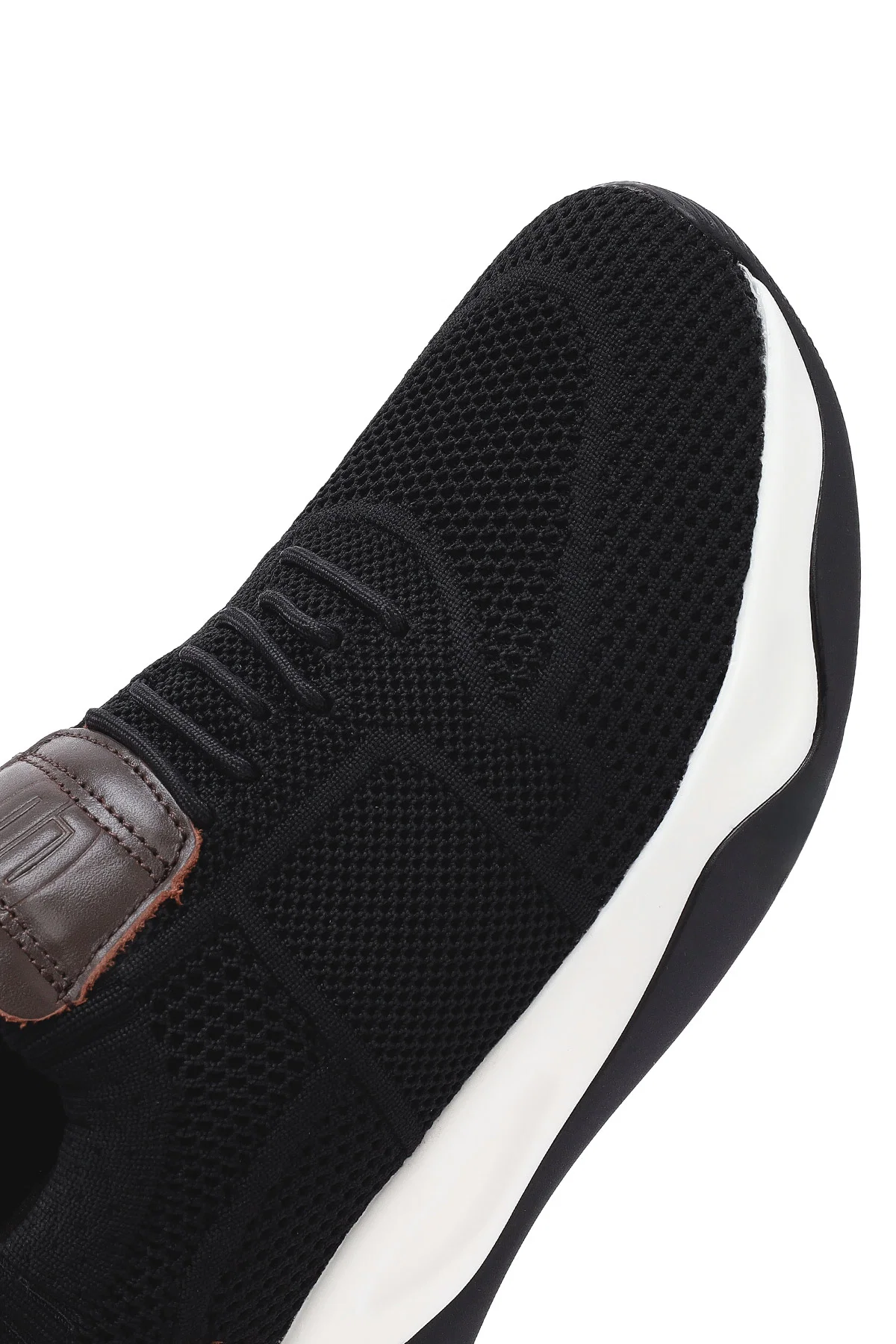 Derimod Zero Erkek Siyah Kalın Tabanlı Kumaş Sneaker - Image 10