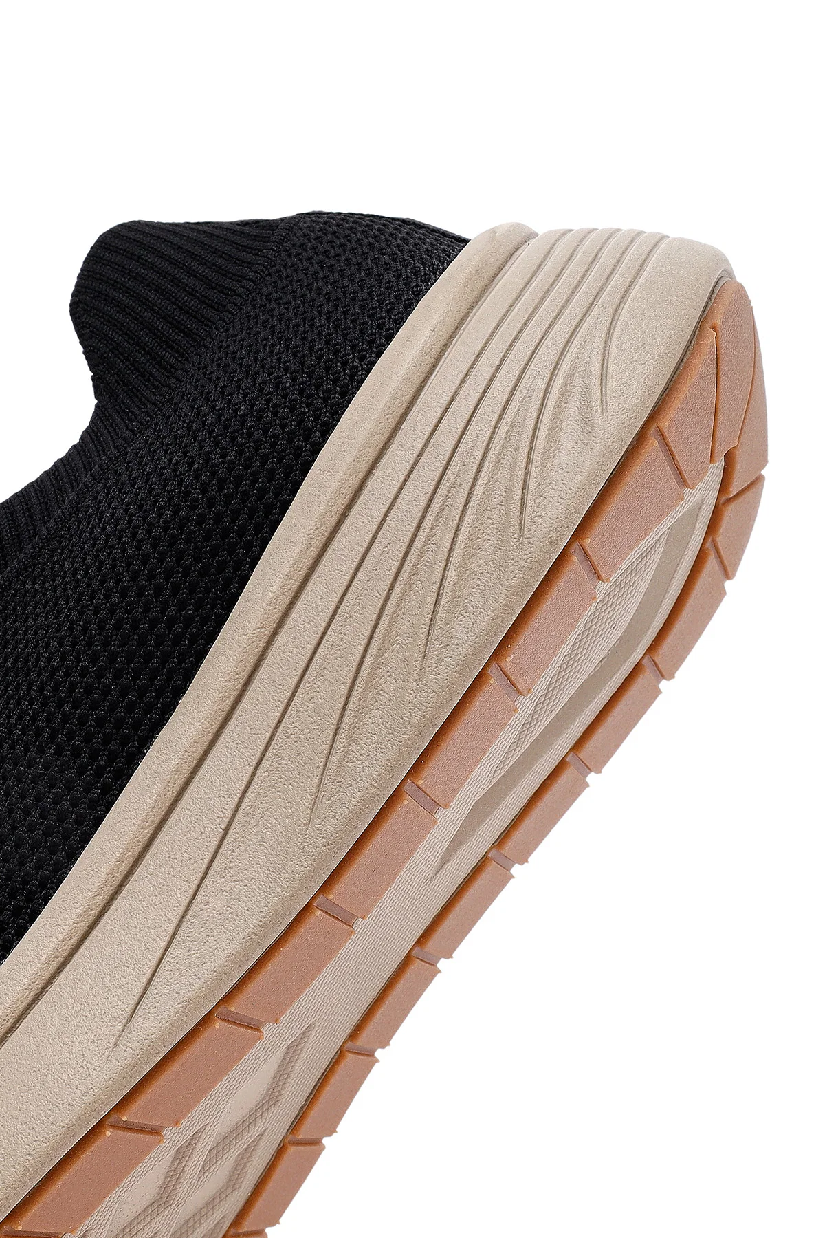Derimod Zero Erkek Siyah Kalın Tabanlı Kumaş Sneaker - Image 8