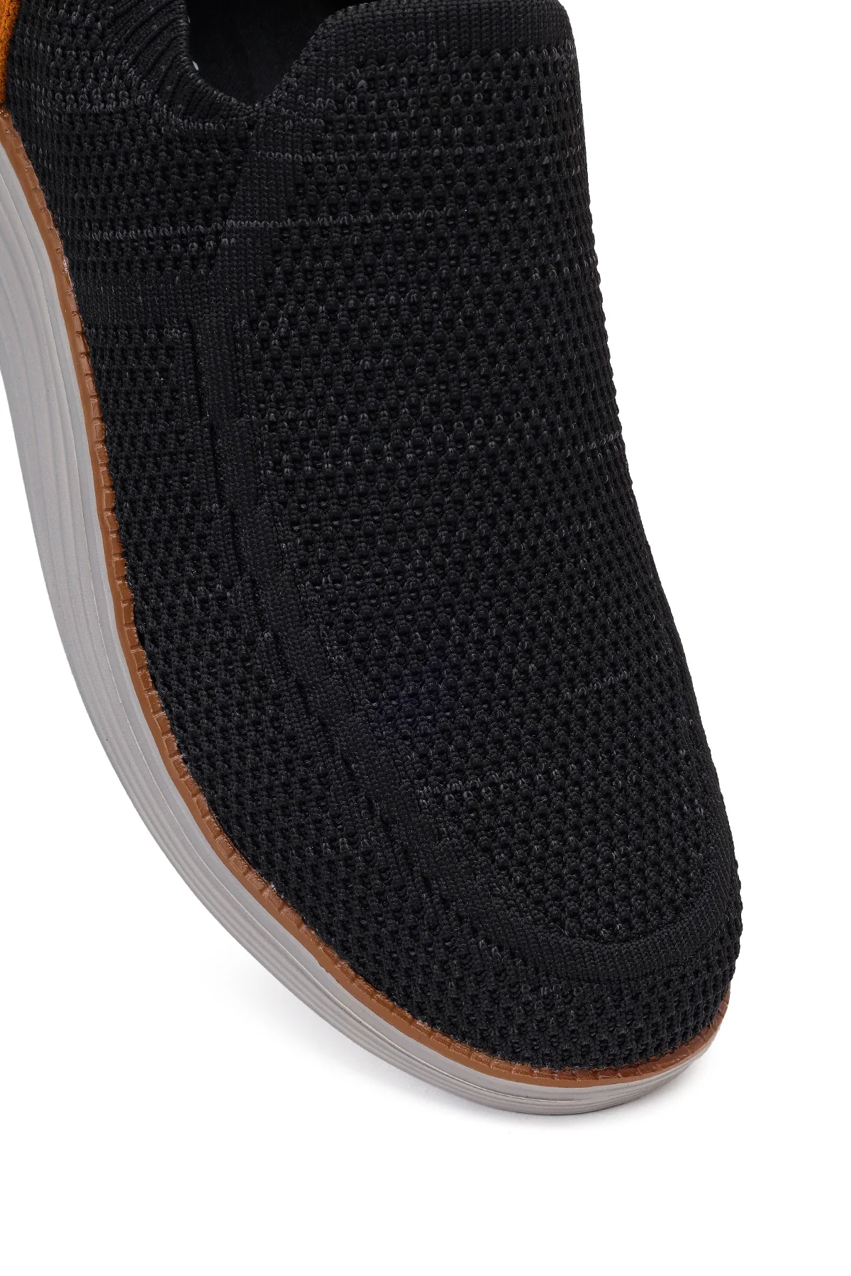 Derimod Zero Erkek Siyah Kalın Tabanlı Kumaş Sneaker - Image 9