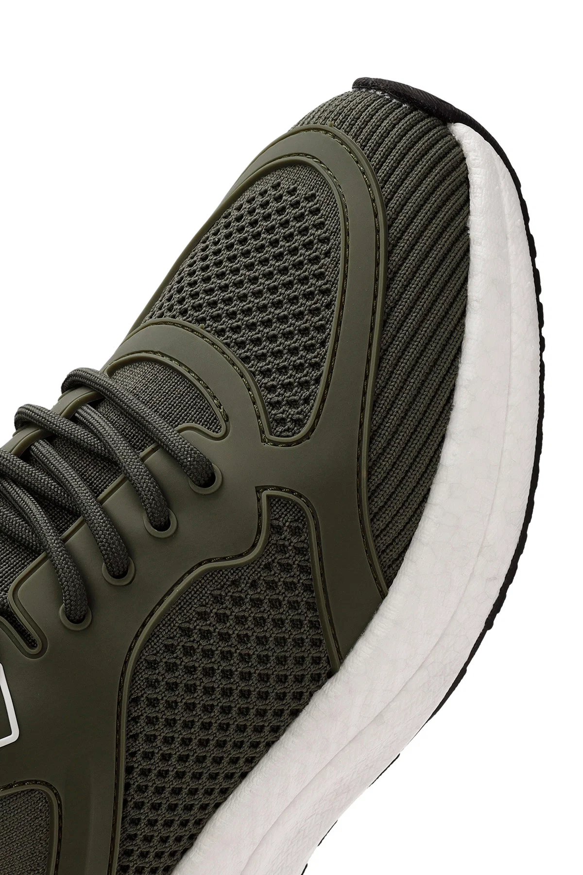 Derimod Zero Erkek Yeşil Bağcıklı Kalın Tabanlı Kumaş Sneaker - Image 10