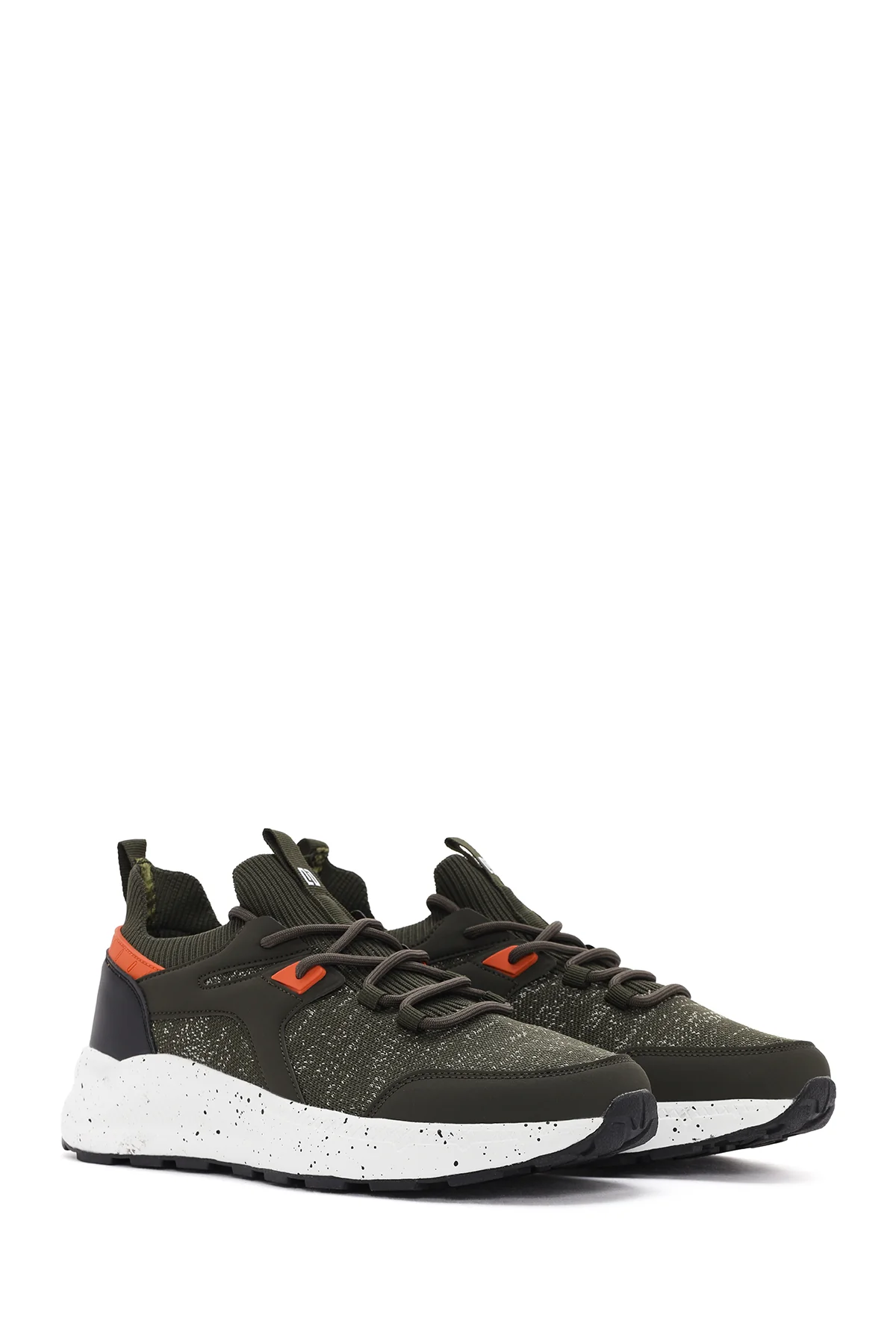 Derimod Zero Erkek Yeşil Bağcıklı Kumaş Sneaker - Image 3