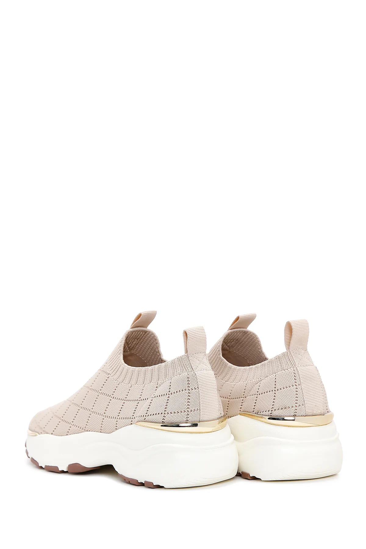 Derimod Zero Kadın Bej Kalın Tabanlı Sneaker - Image 5