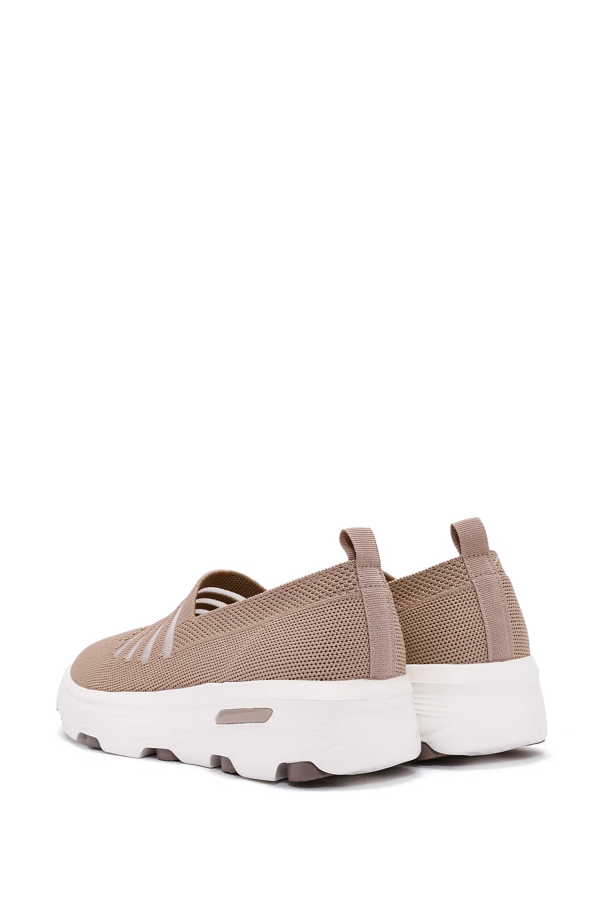 Derimod Zero Kadın Bej Kumaş Casual Sneaker - Image 5